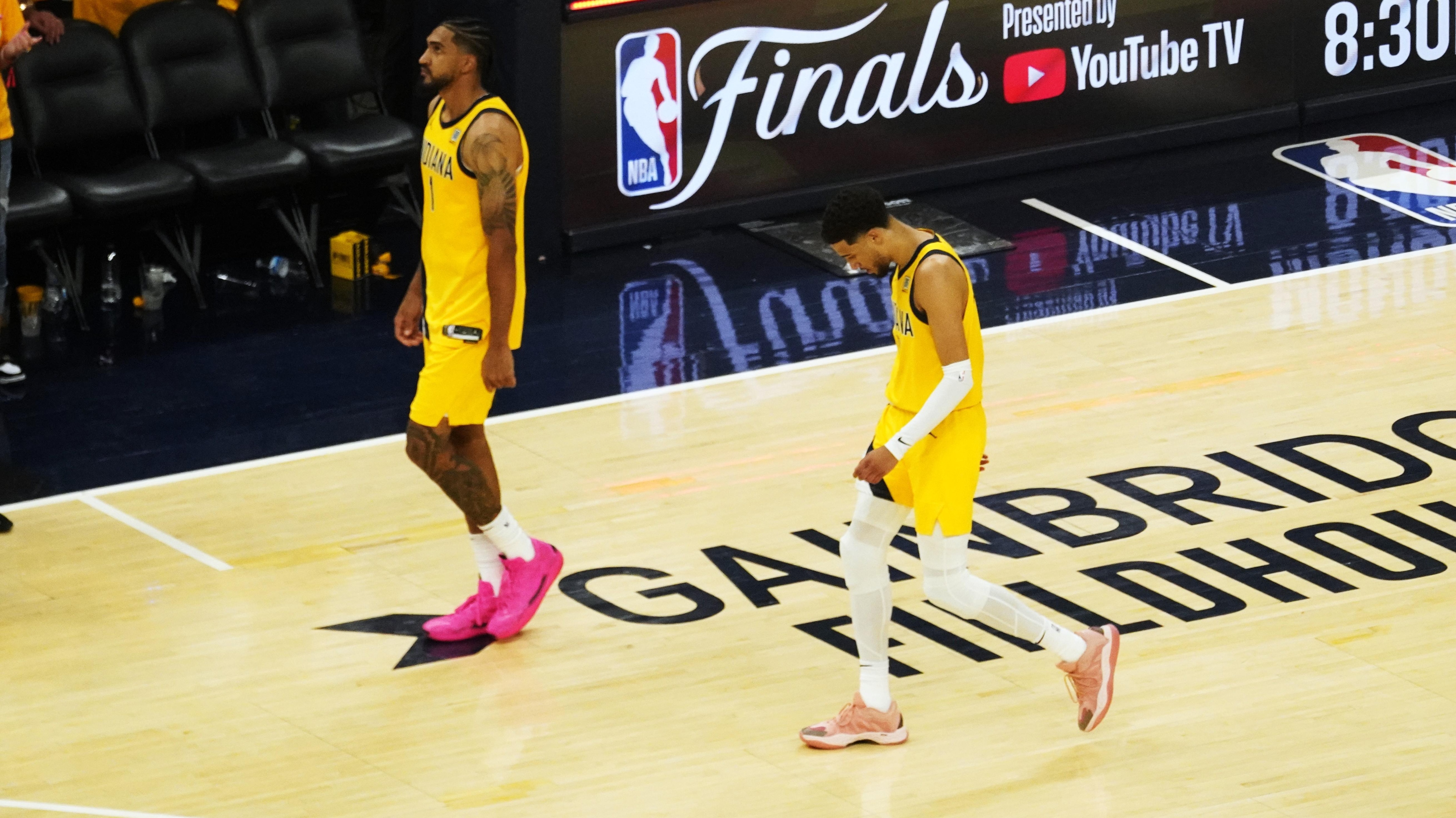 U.S.-INDIANAPOLIS-BASKETBALL-NBA-FINALS-PACERS VS THUNDER