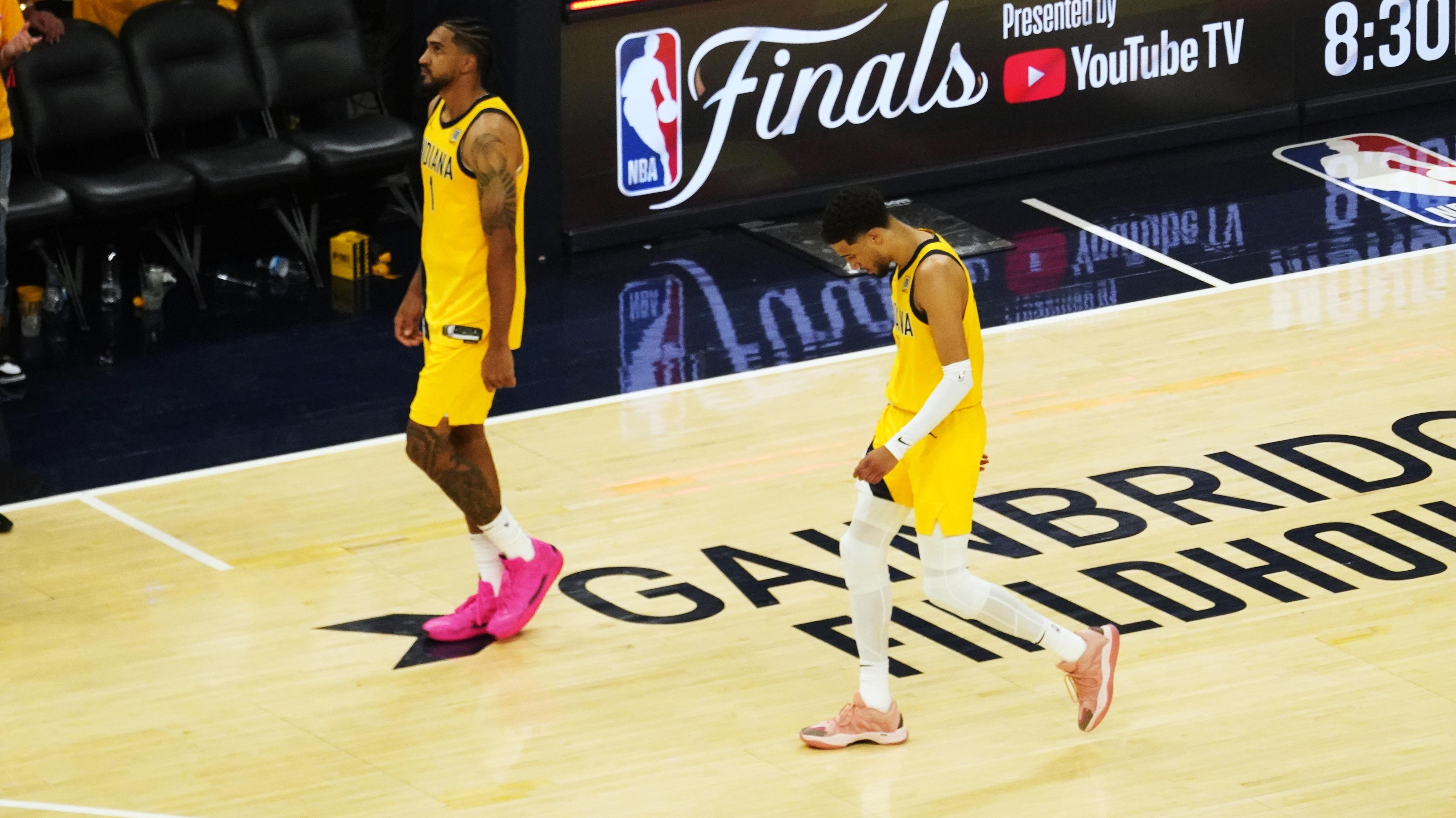 U.S.-INDIANAPOLIS-BASKETBALL-NBA-FINALS-PACERS VS THUNDER