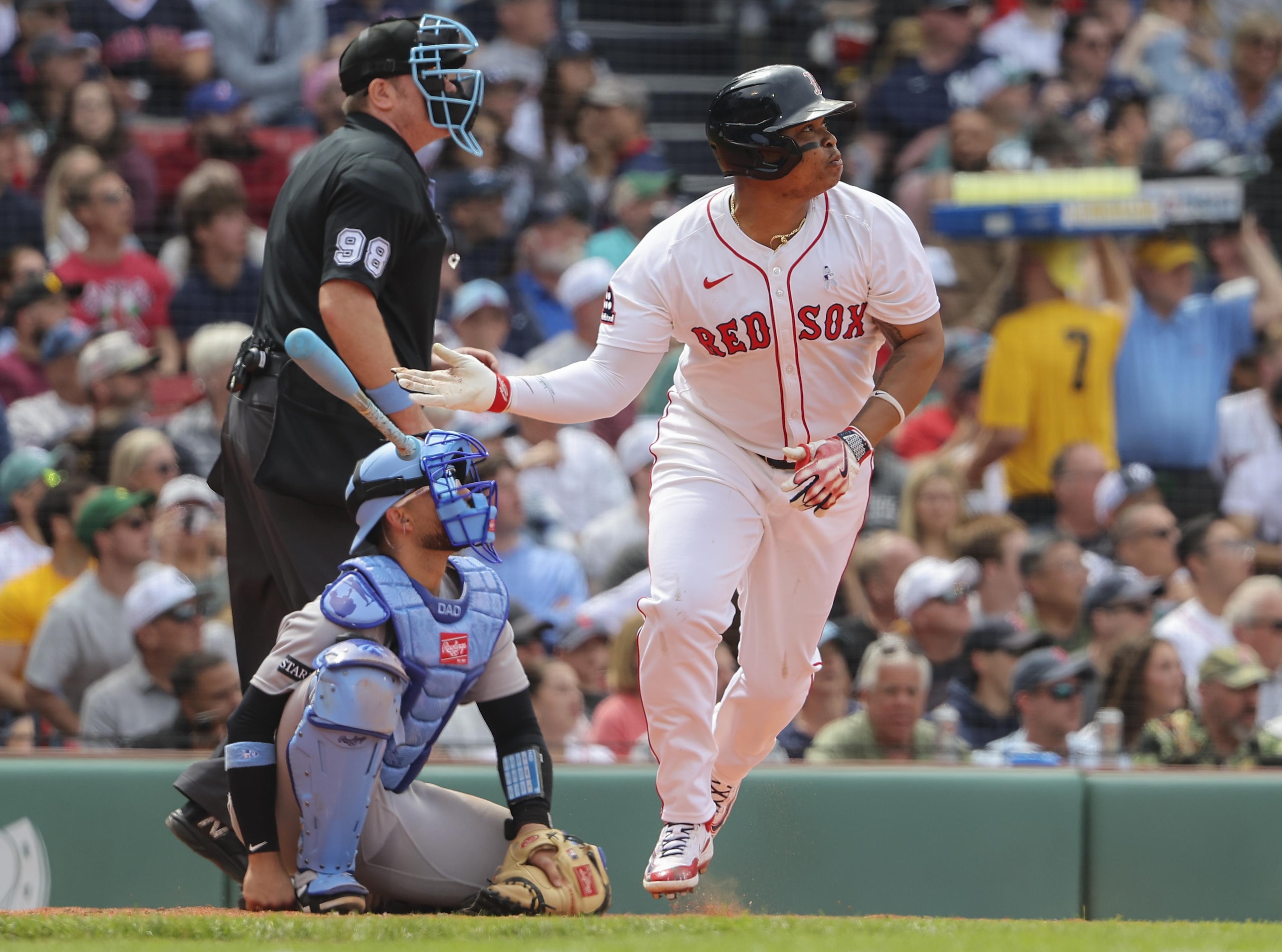 Sweeping the Yankees, moving above .500 overshadowed by Red Sox shipping Rafael Devers to Giants