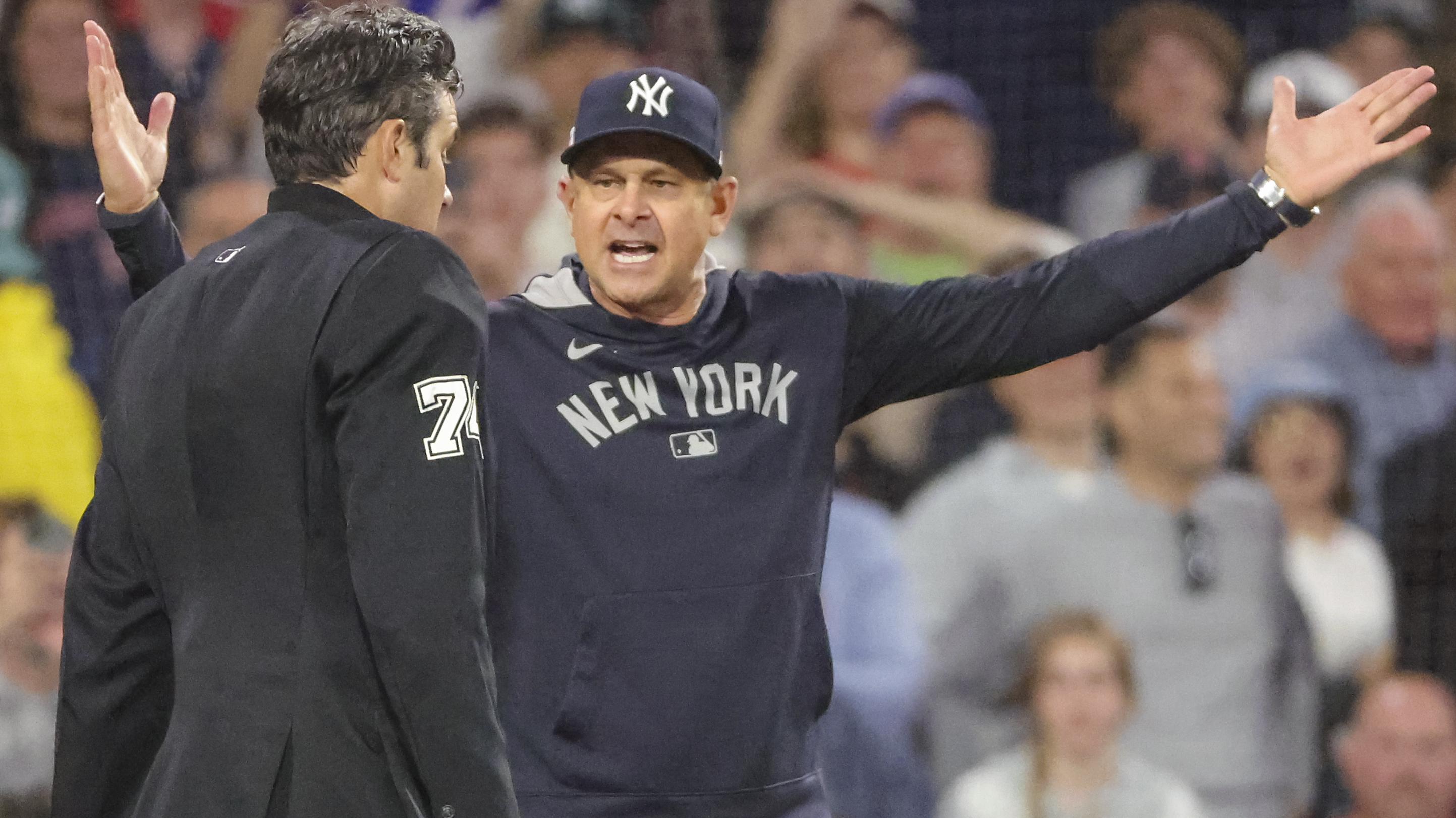 Aaron Judge hammers Garrett Crochet in ninth, but Carlos Narváez comes through in 10th as Red Sox outduel Yankees