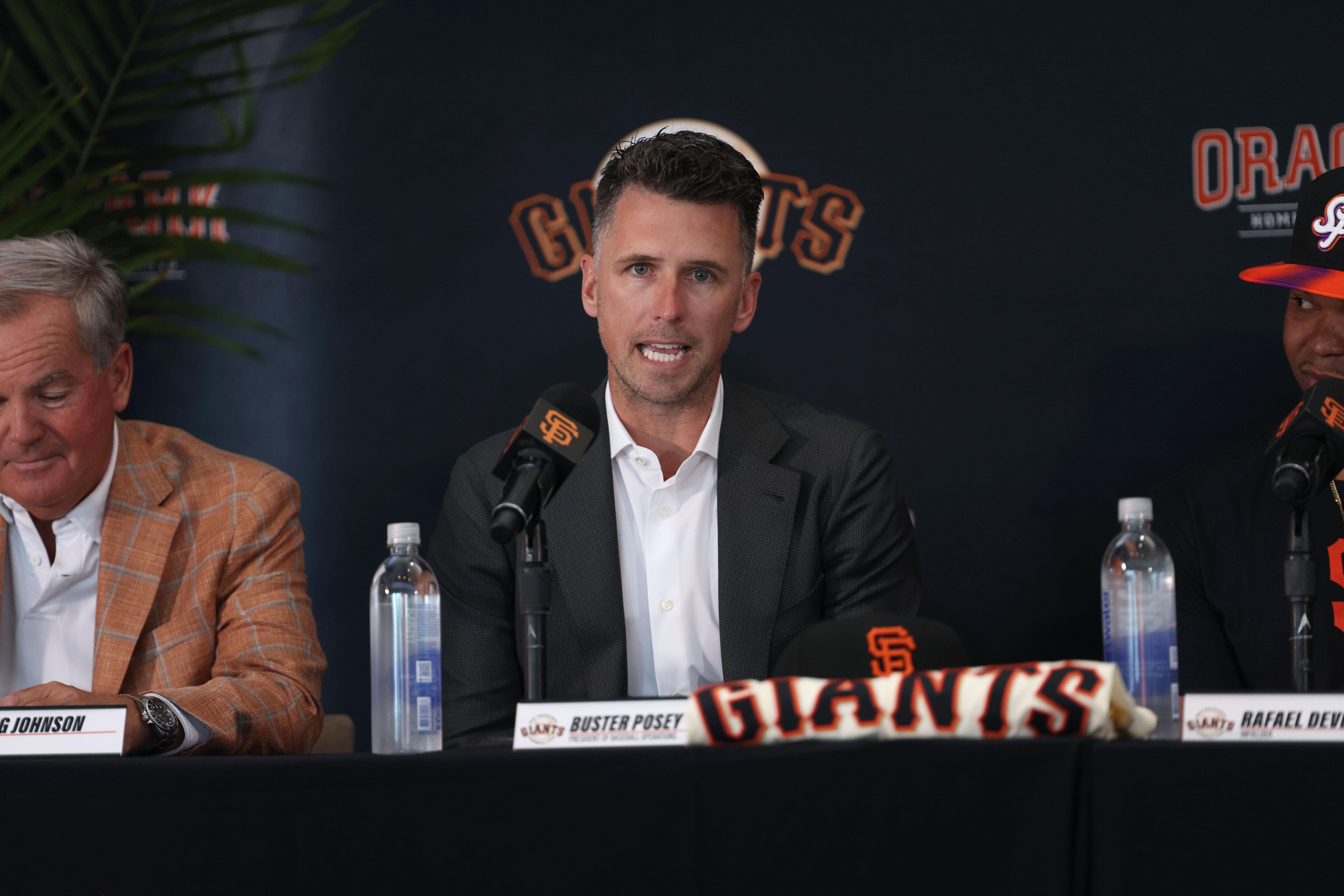 San Francisco Giants Introduce Rafael Devers