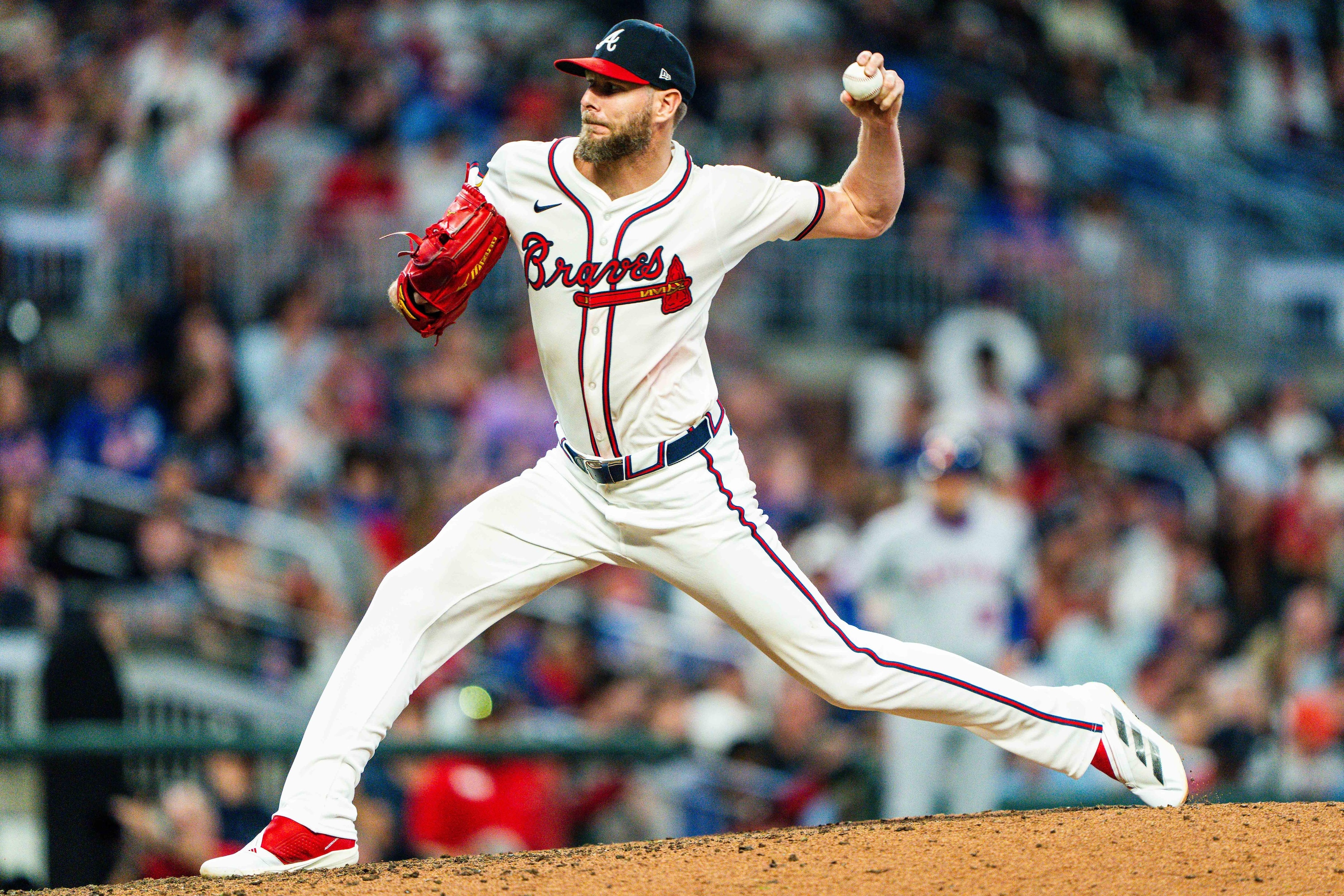 Braves' Chris Sale Placed on IL With Fractured Ribcage Injury; Austin Cox Recalled