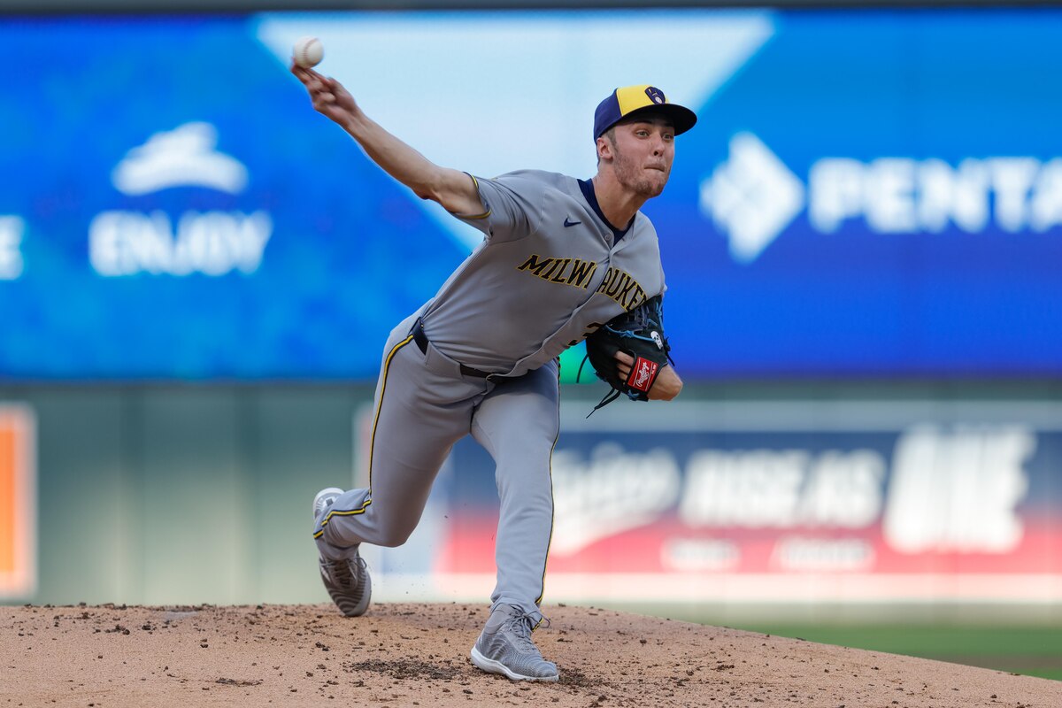 Jake Bailey Rookie Brewers' Jacob Misiorowski Discusses Start to MLB Career After Setting ...