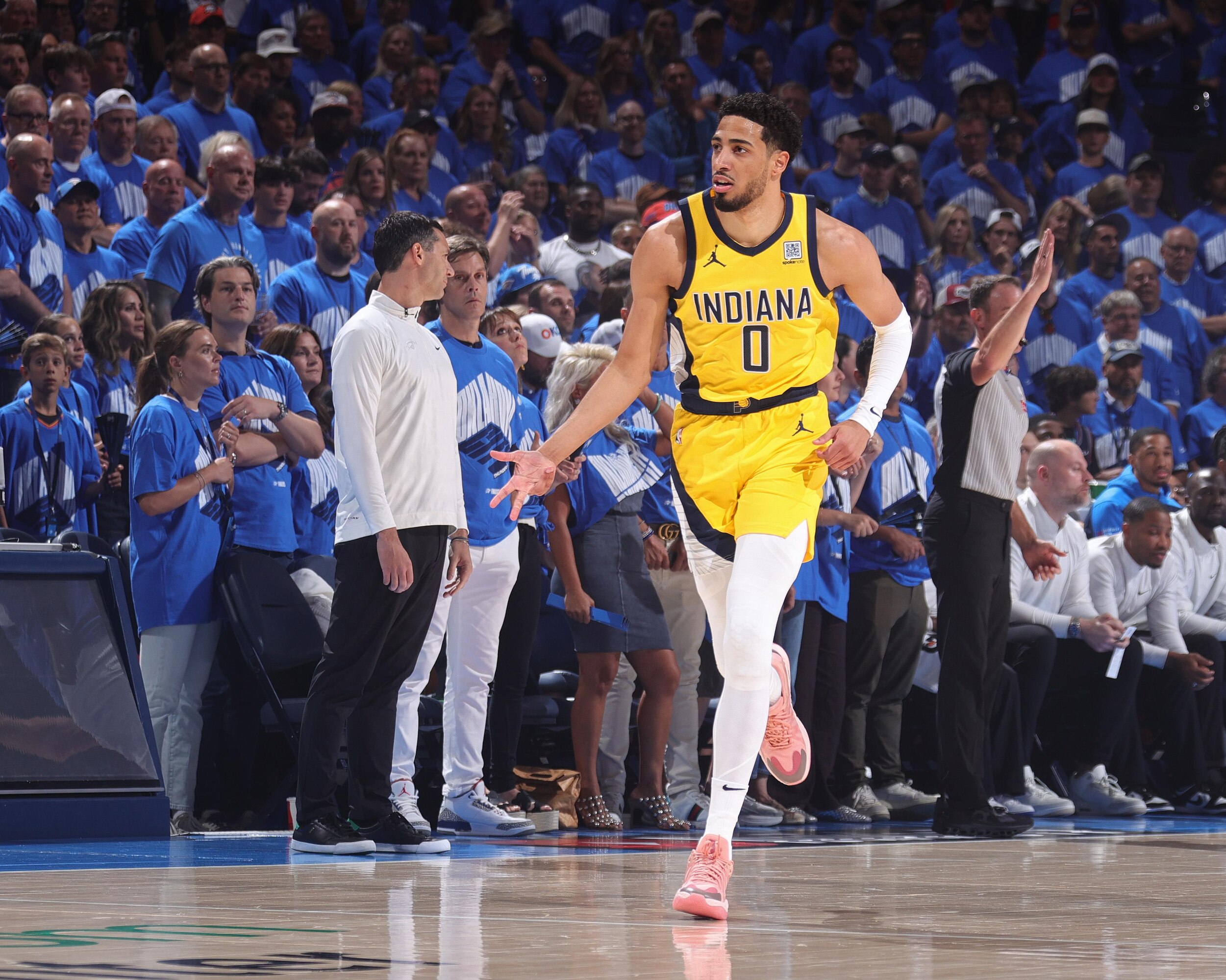 Pacers' Haliburton Had 1 of the Greatest NBA Playoff Runs Before Injury, Carlisle Says