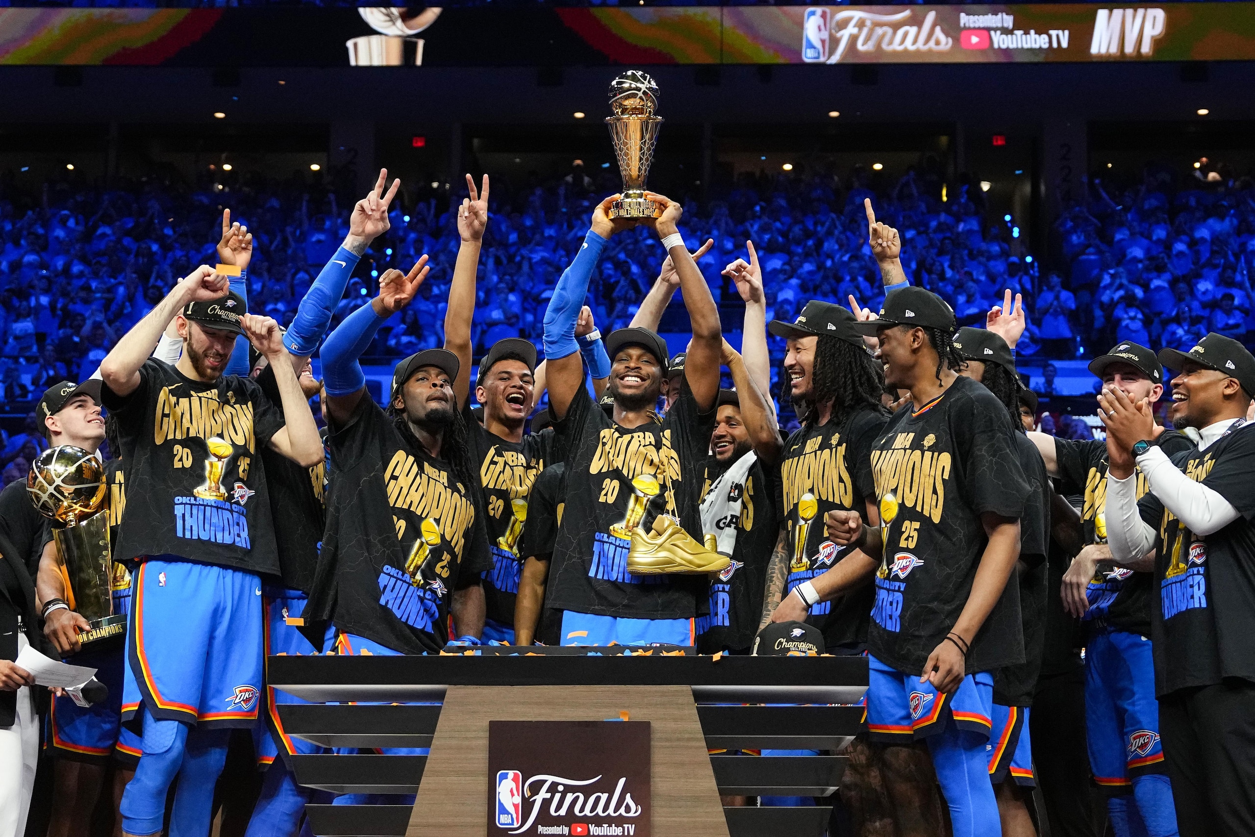 2025 NBA Finals - Indiana Pacers v Oklahoma City Thunder 2025 NBA Finals - Indiana Pacers v Oklahoma City Thunder