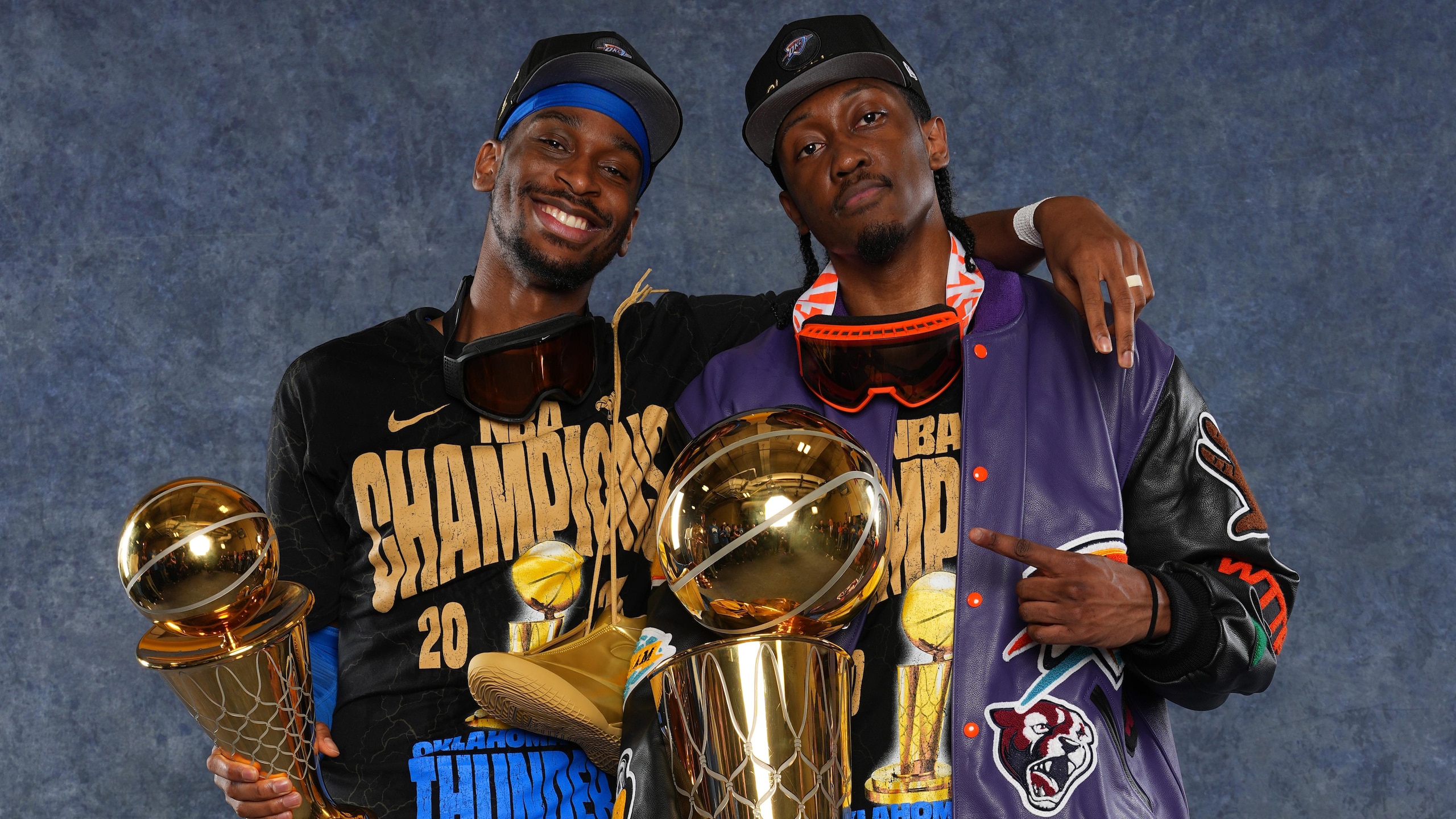 2025 NBA Finals - Oklahoma City Thunder Championship Portraits 2025 NBA Finals - Oklahoma City Thunder Championship Portraits