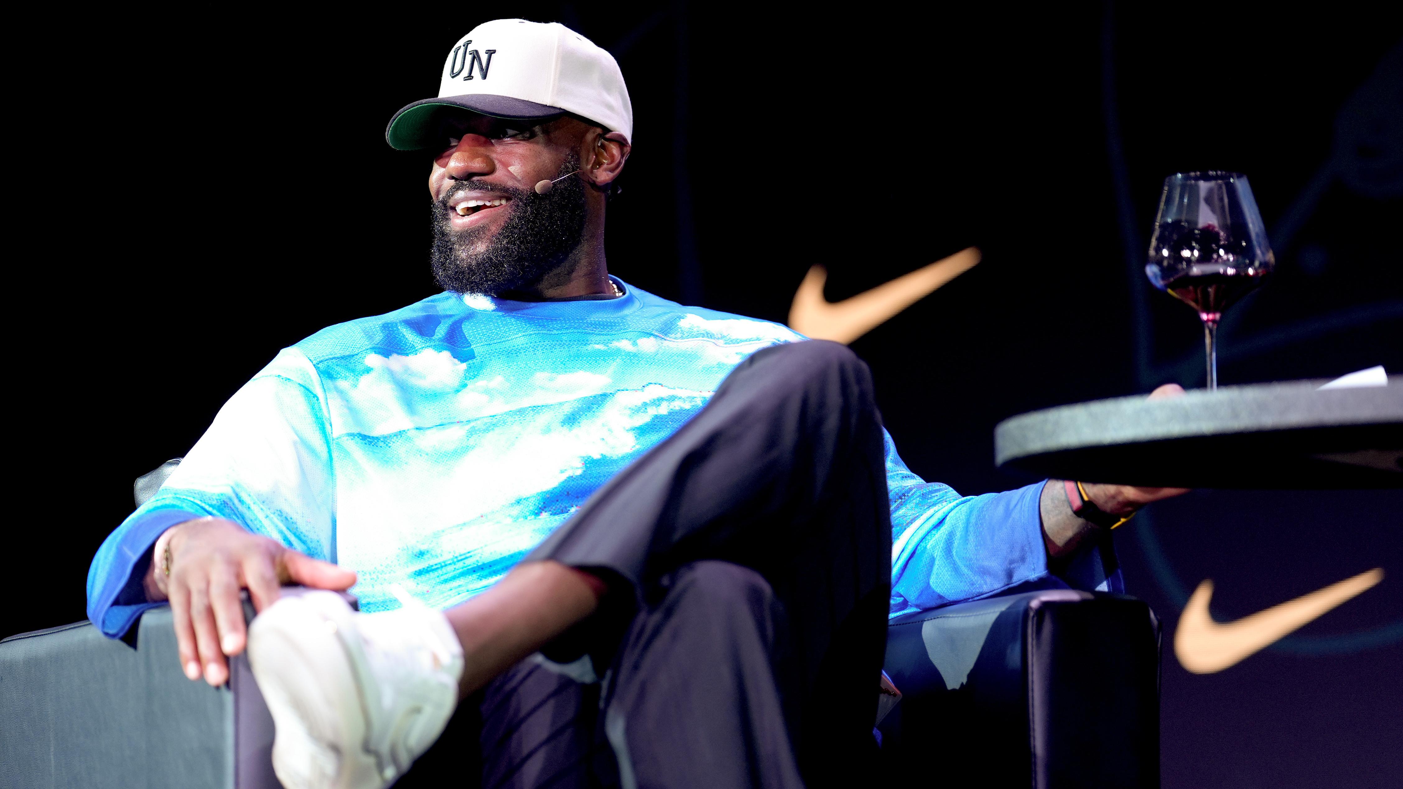 LeBron James’ New Nike Shoes Honoring Bronny’s NBA Debut, 40K Points Revealed in Photo