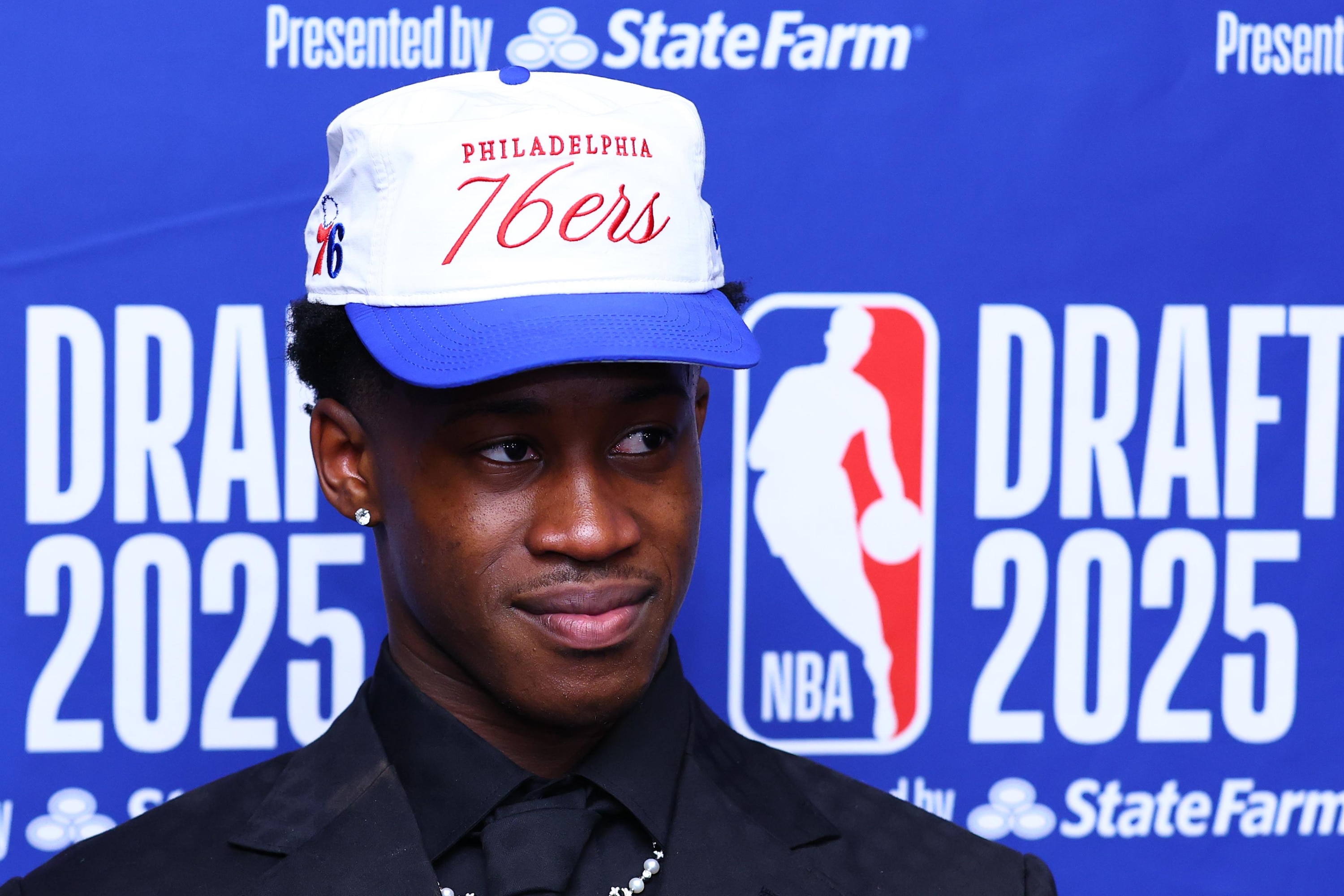 VJ Edgecombe to Wear No. 77 Jersey for 76ers After Going No. 3 in 2025 NBA Draft