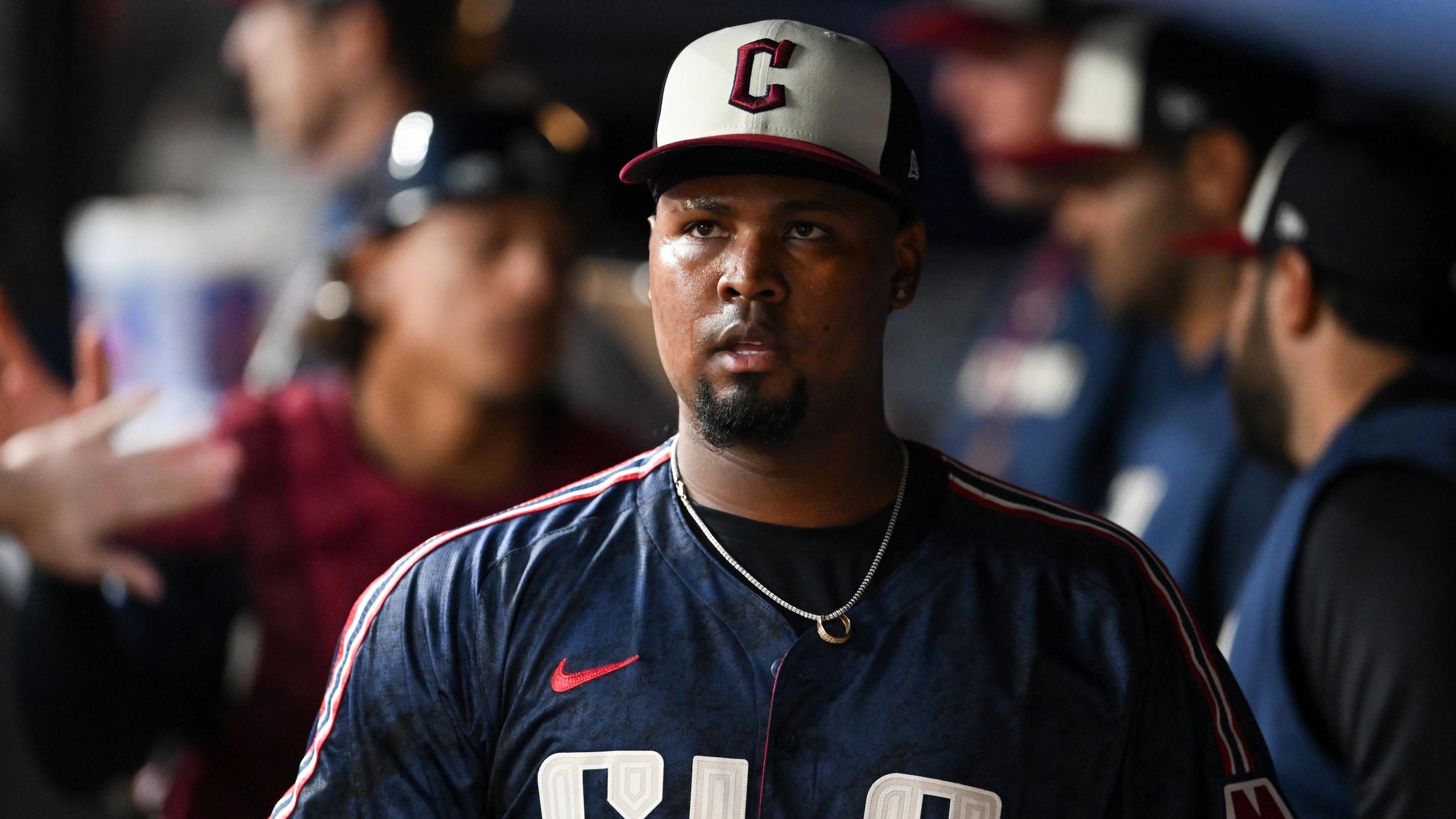 Los Angeles Angels v Cleveland Guardians