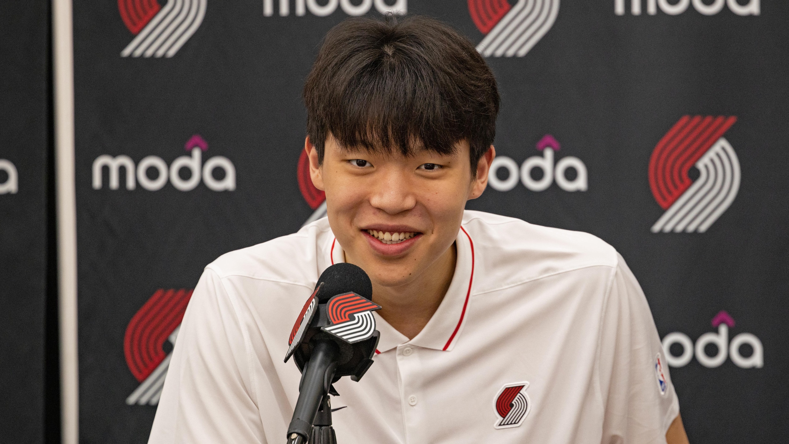 Portland Trail Blazers Introduce Yang Hansen - Press Conference