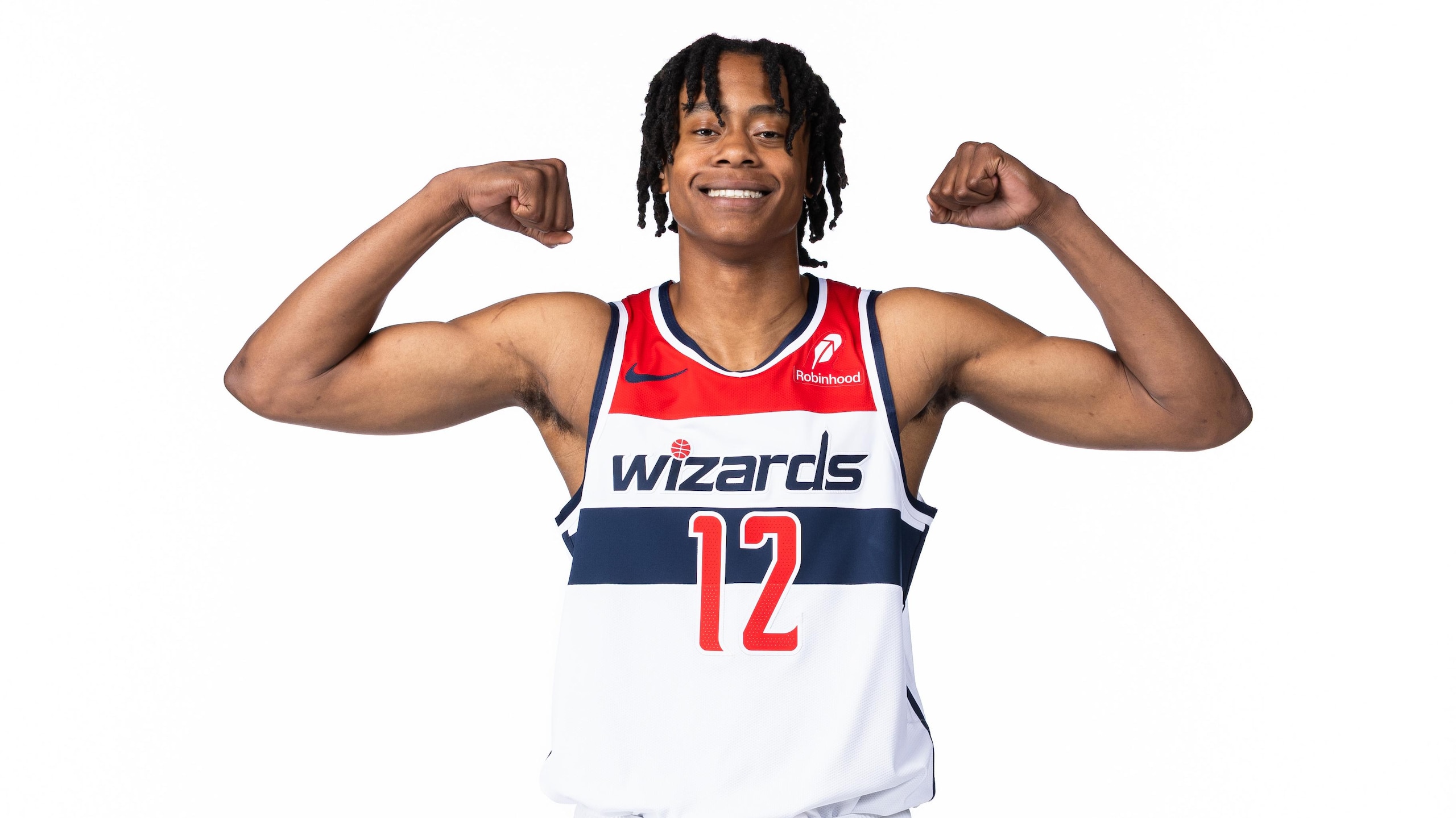 Washington Wizards Introduce Tre Johnson, Jamir Watkins, and Will Riley - Portraits