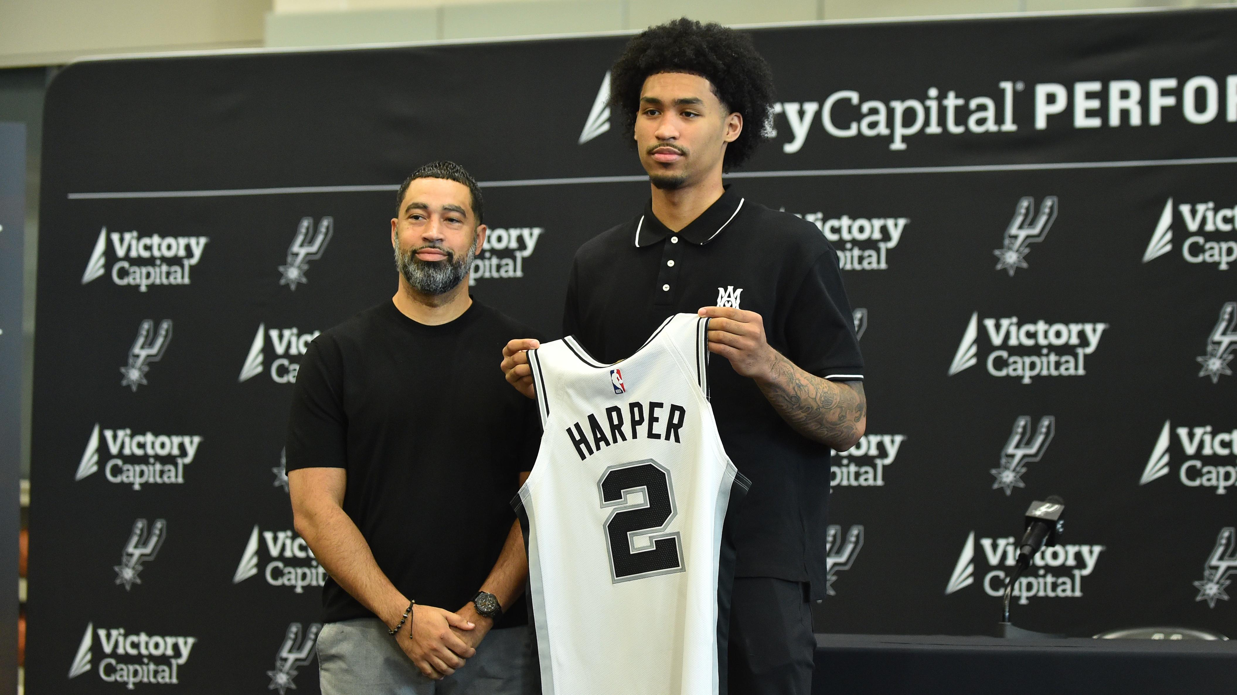 San Antonio Spurs Introduce Dylan Harper and Carter Bryant - Press Conference