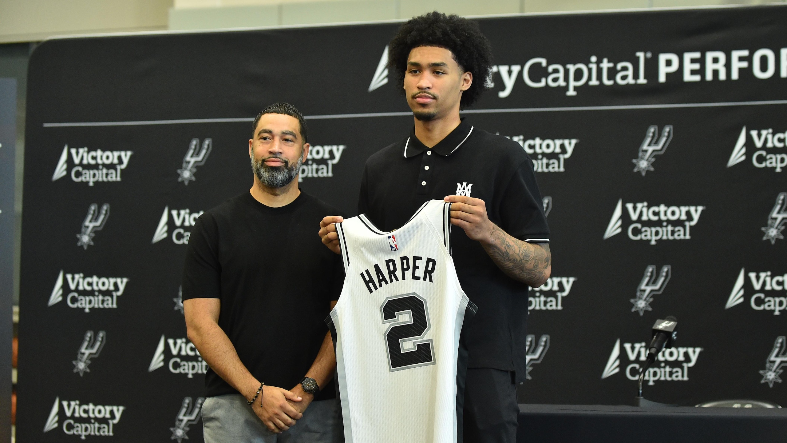 San Antonio Spurs Introduce Dylan Harper and Carter Bryant - Press Conference