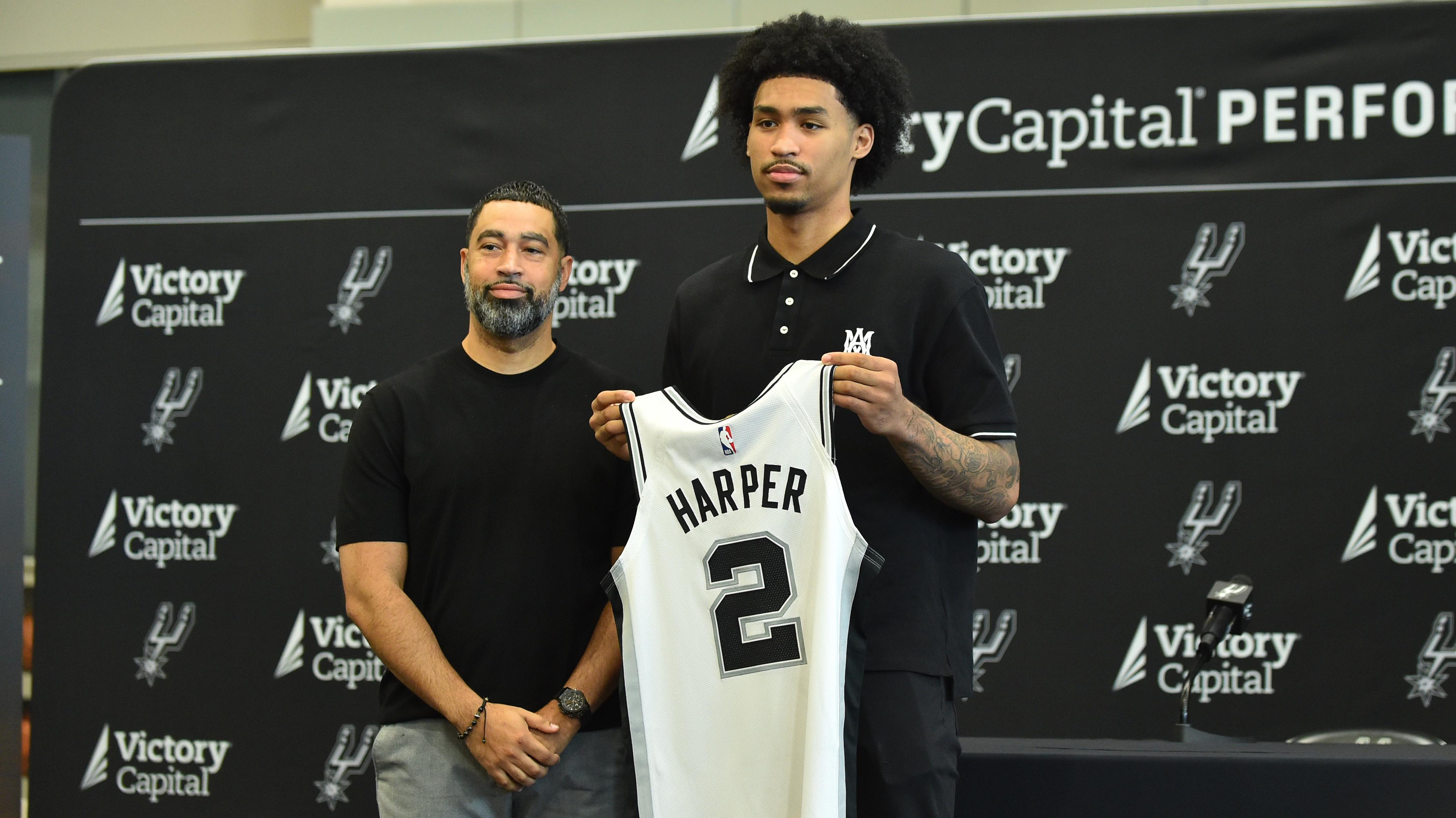 San Antonio Spurs Introduce Dylan Harper and Carter Bryant - Press Conference