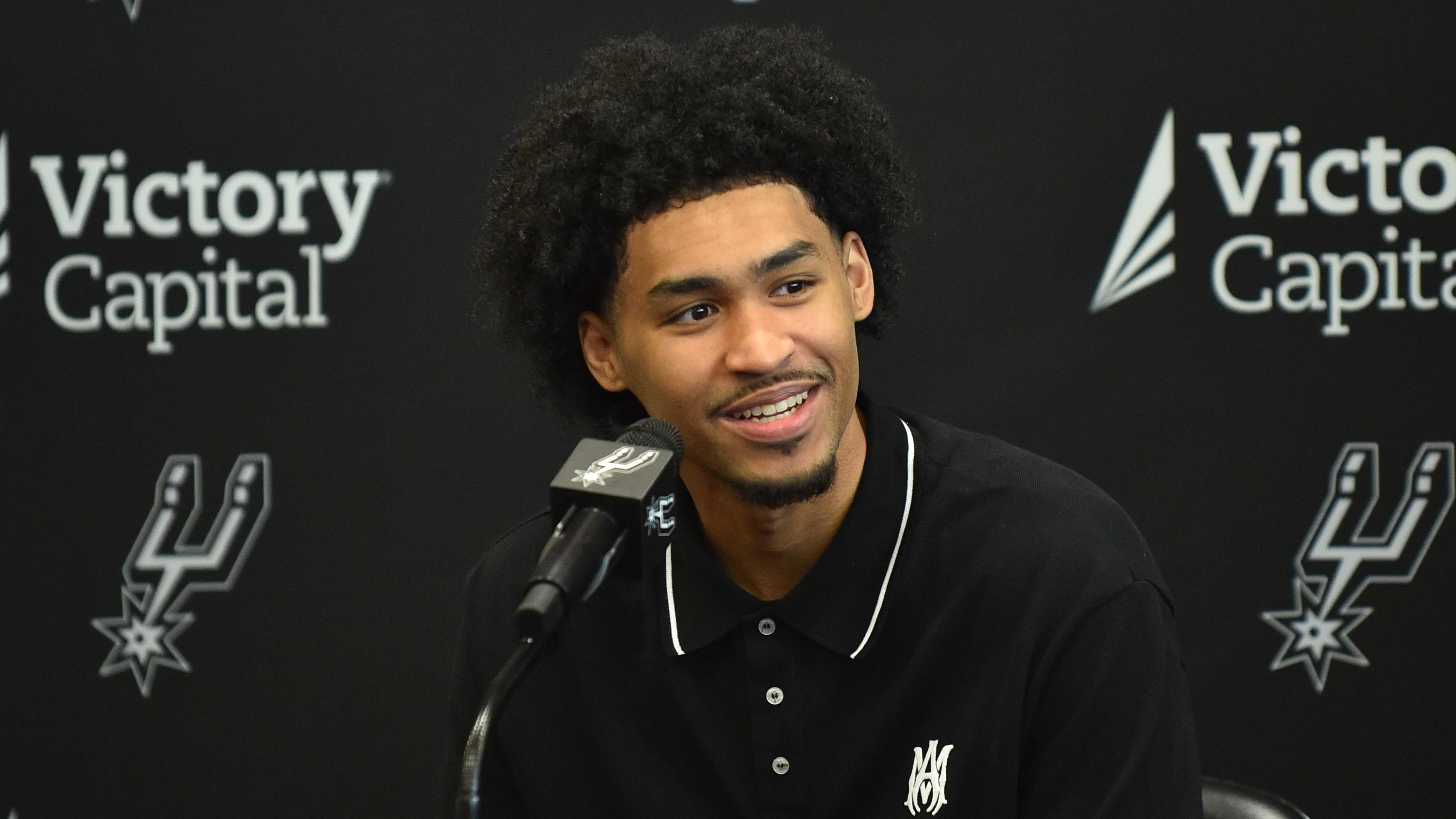 San Antonio Spurs Introduce Dylan Harper and Carter Bryant - Press Conference