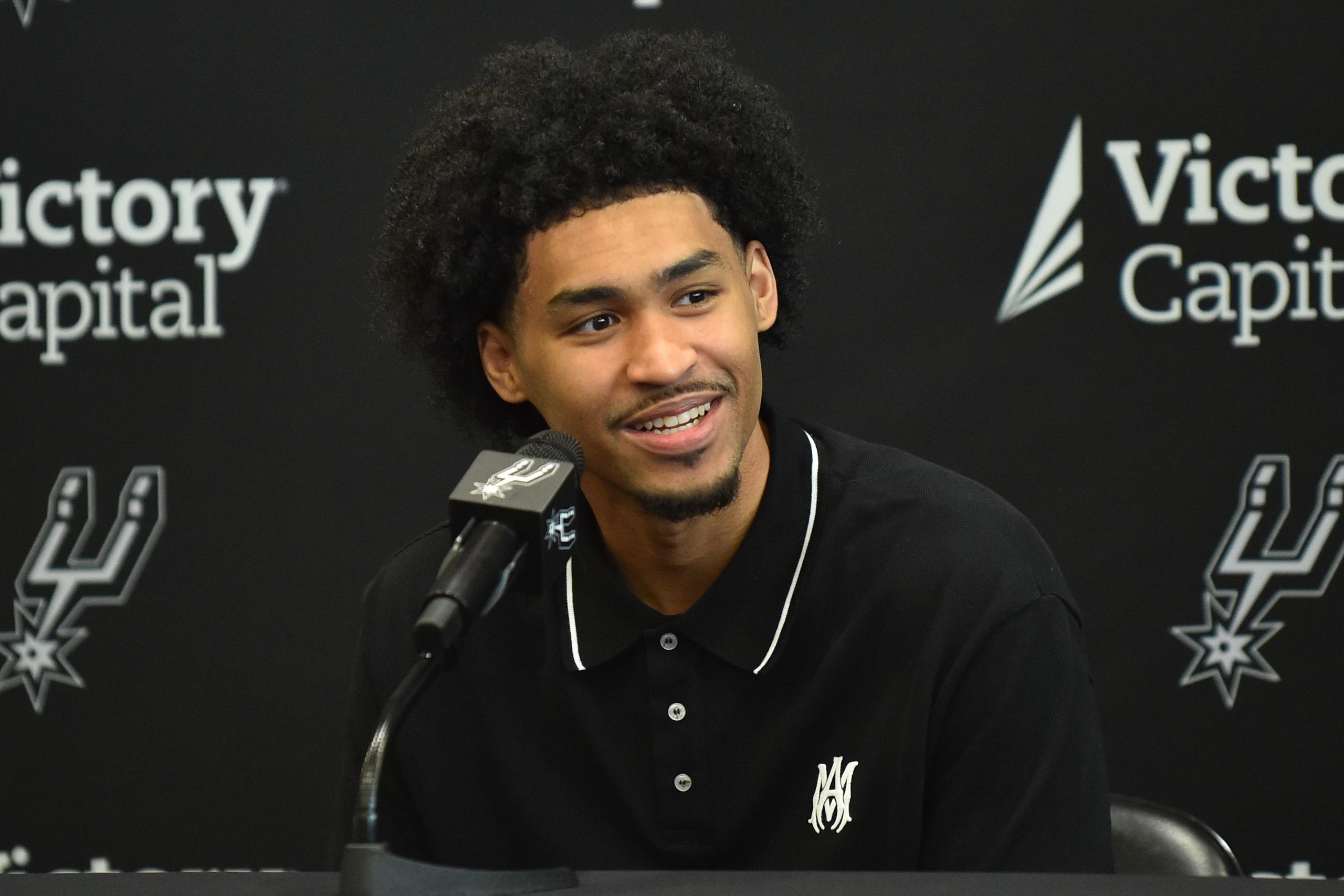 San Antonio Spurs Introduce Dylan Harper and Carter Bryant - Press Conference