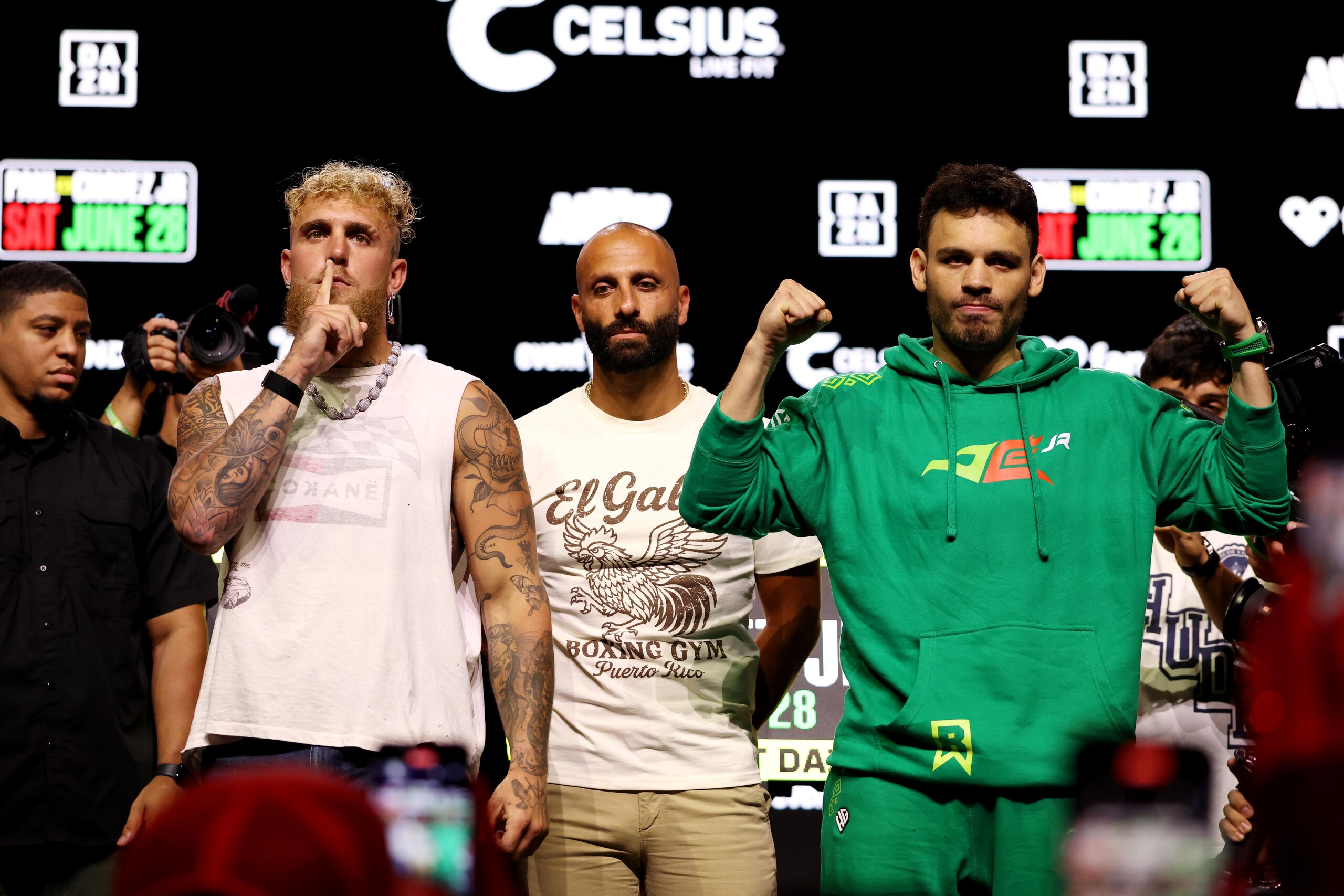 Jake Paul v Julio Cesar Chavez Jr. - Press Conference Jake Paul v Julio Cesar Chavez Jr. - Press Conference