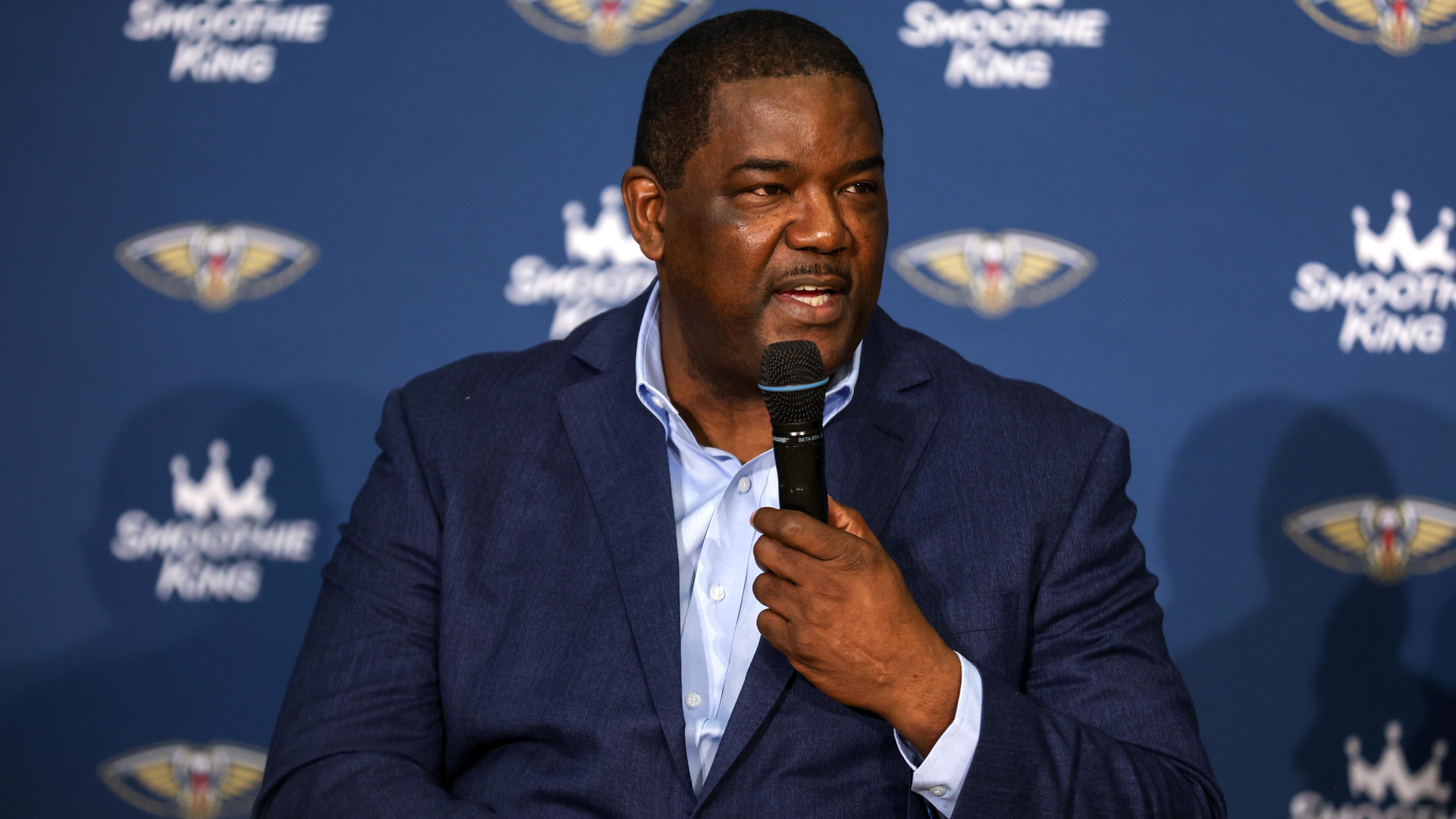 New Orleans Pelicans Introduce Jeremiah Fears, Micah Peavy and Derik Queen - Press Conference New Orleans Pelicans Introduce Jeremiah Fears, Micah Peavy and Derik Queen - Press Conference