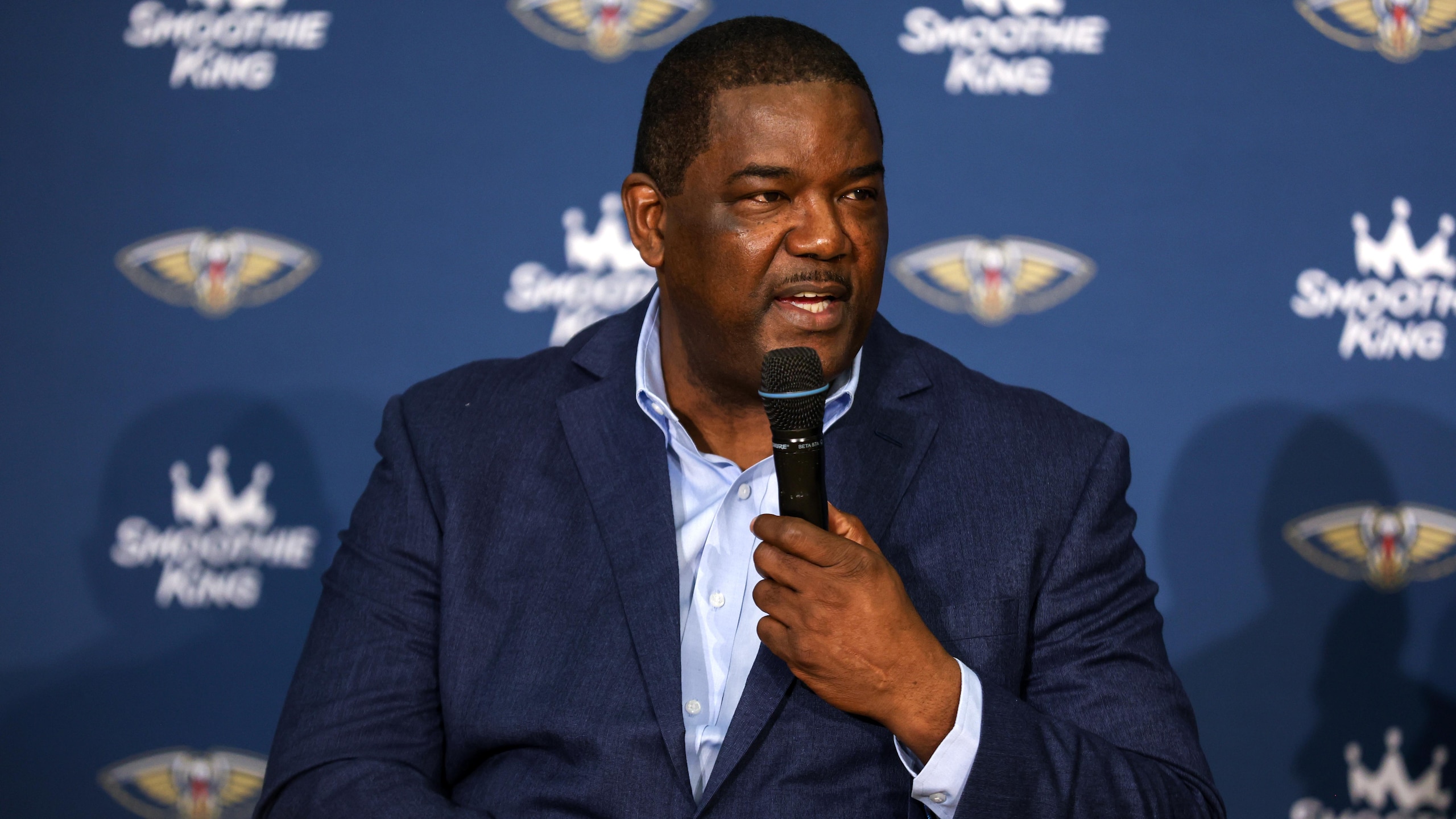 New Orleans Pelicans Introduce Jeremiah Fears, Micah Peavy and Derik Queen - Press Conference New Orleans Pelicans Introduce Jeremiah Fears, Micah Peavy and Derik Queen - Press Conference