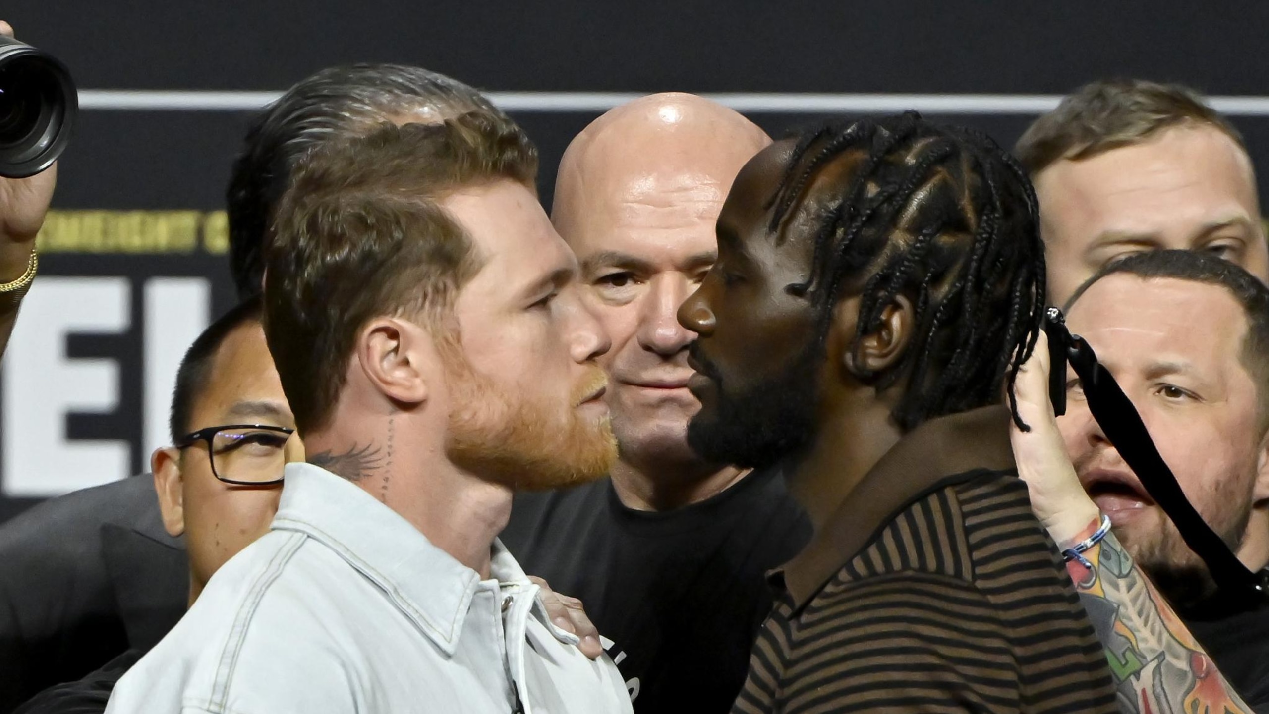 Canelo Álvarez vs. Terence Crawford Las Vegas Press Conference Canelo Álvarez vs. Terence Crawford Las Vegas Press Conference