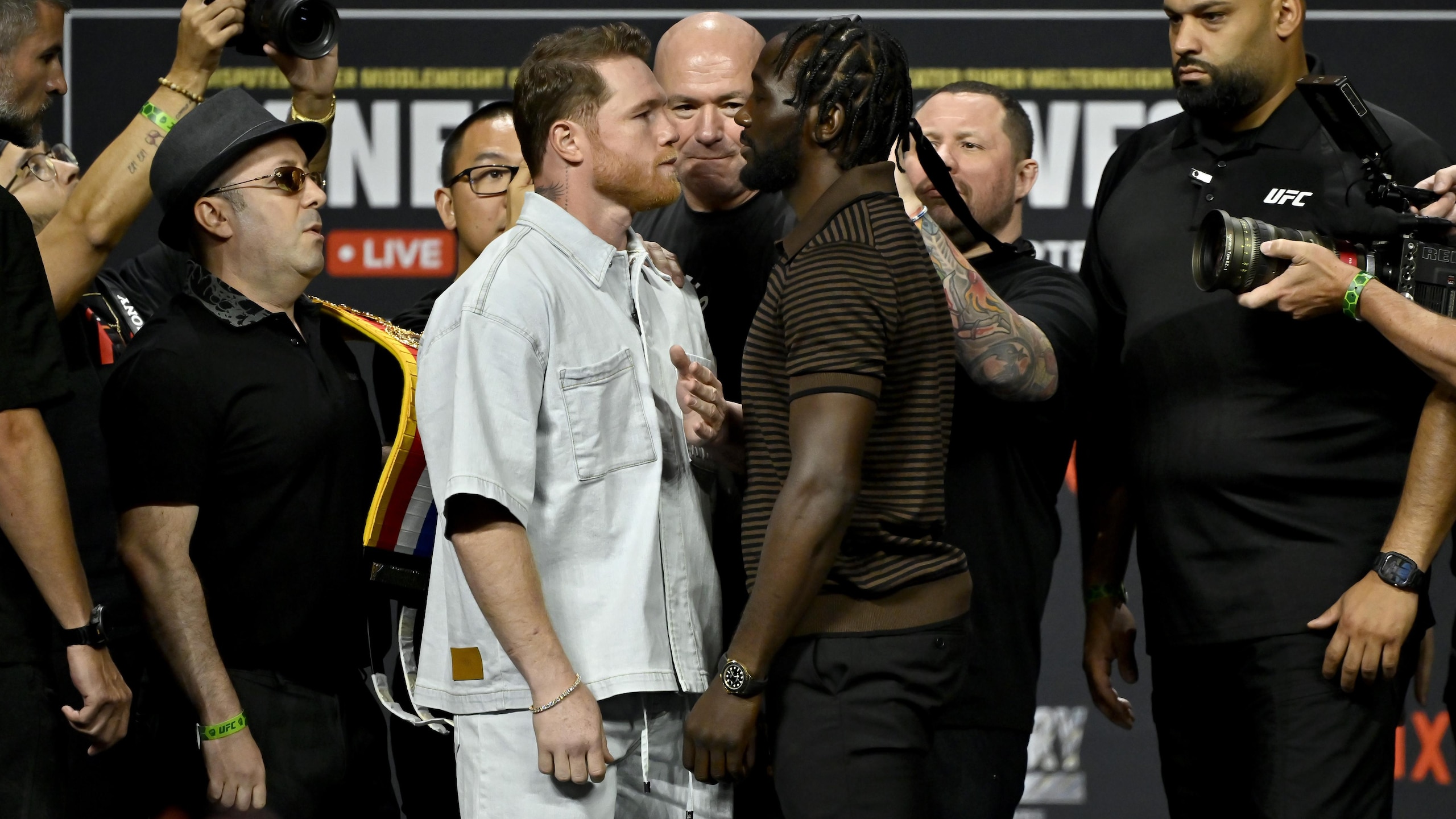 Canelo Álvarez vs. Terence Crawford Las Vegas Press Conference