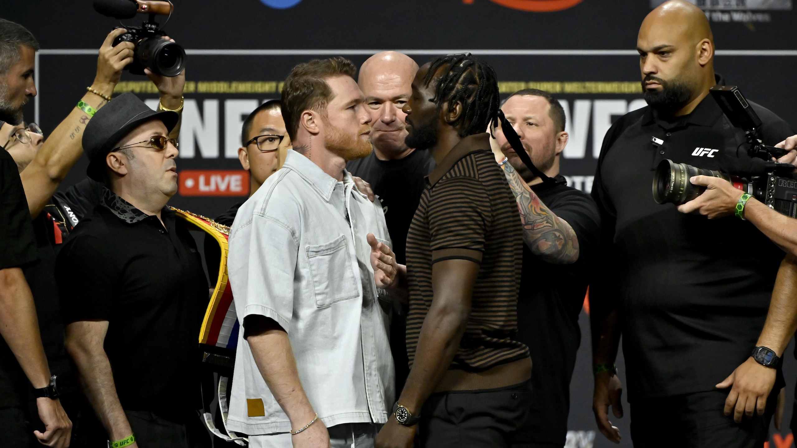 Canelo Álvarez vs. Terence Crawford Las Vegas Press Conference