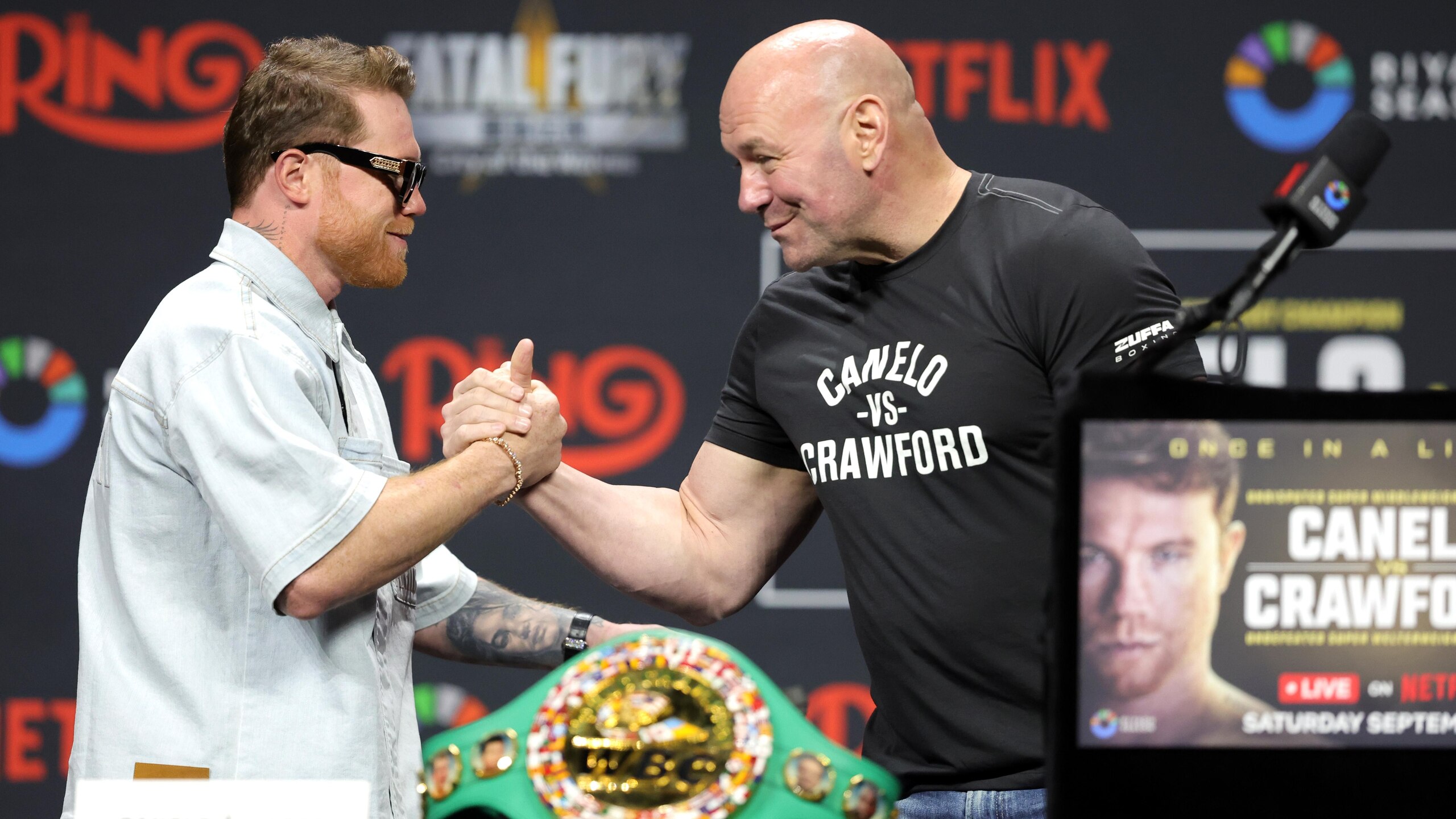 Canelo Álvarez vs. Terence Crawford Press Conference Canelo Álvarez vs. Terence Crawford Press Conference