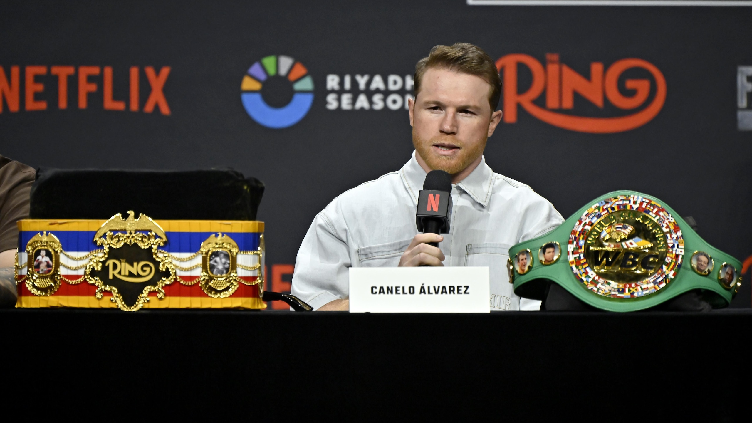 Canelo Álvarez vs. Terence Crawford Las Vegas Press Conference