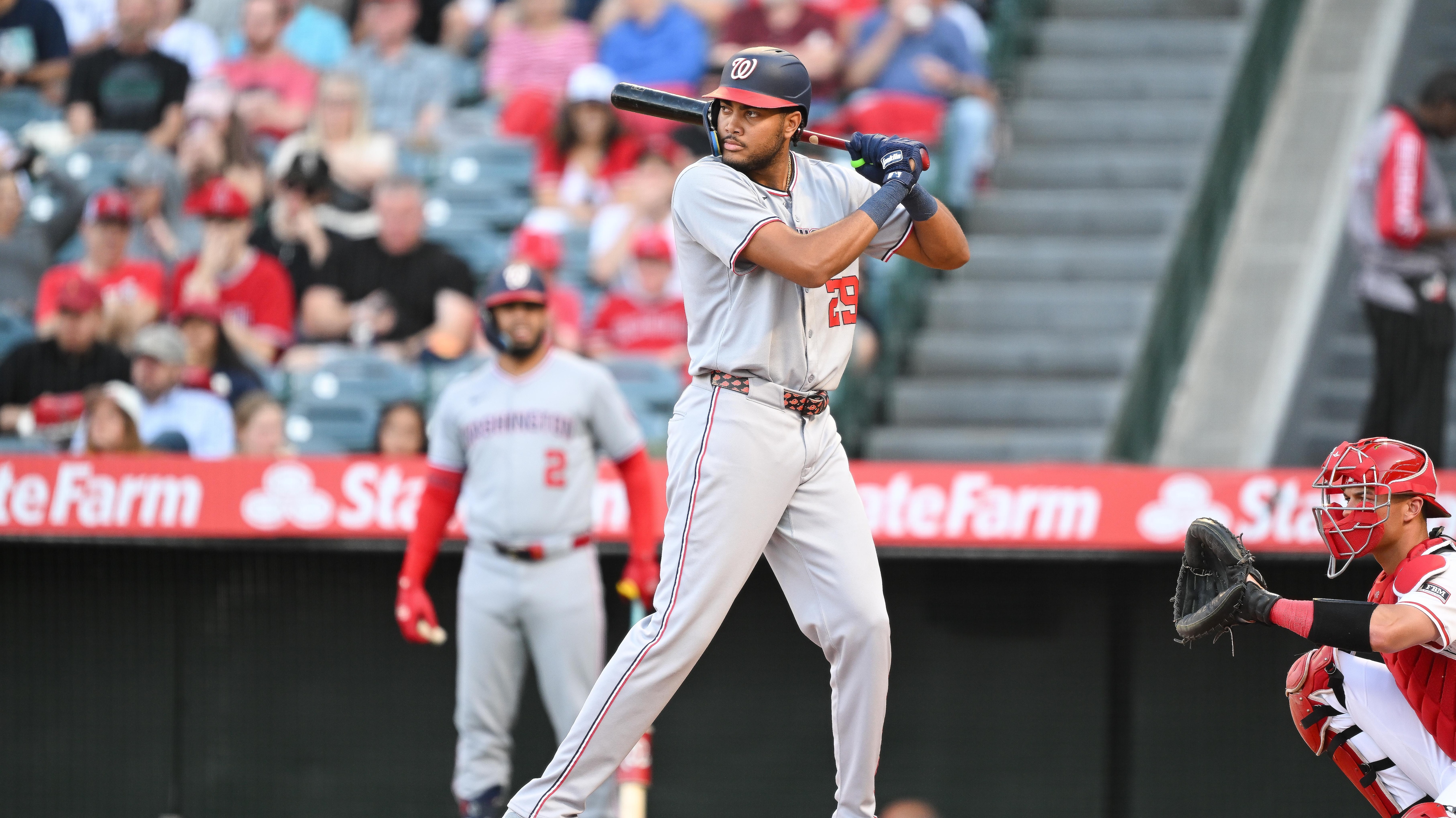 Washington Nationals v Los Angeles Angels