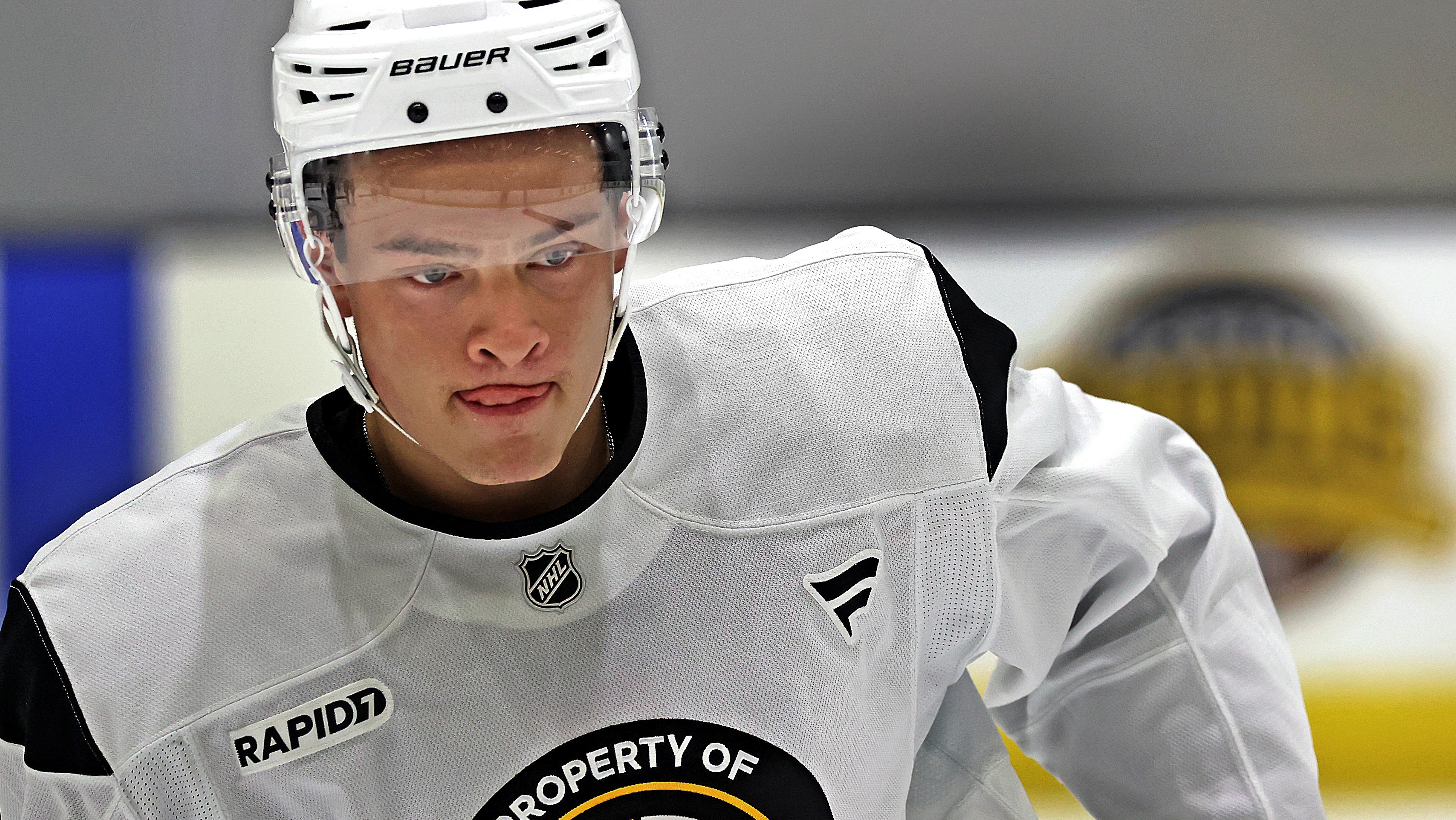 Goaltenders pull out the stops on final day of Bruins Development Camp
