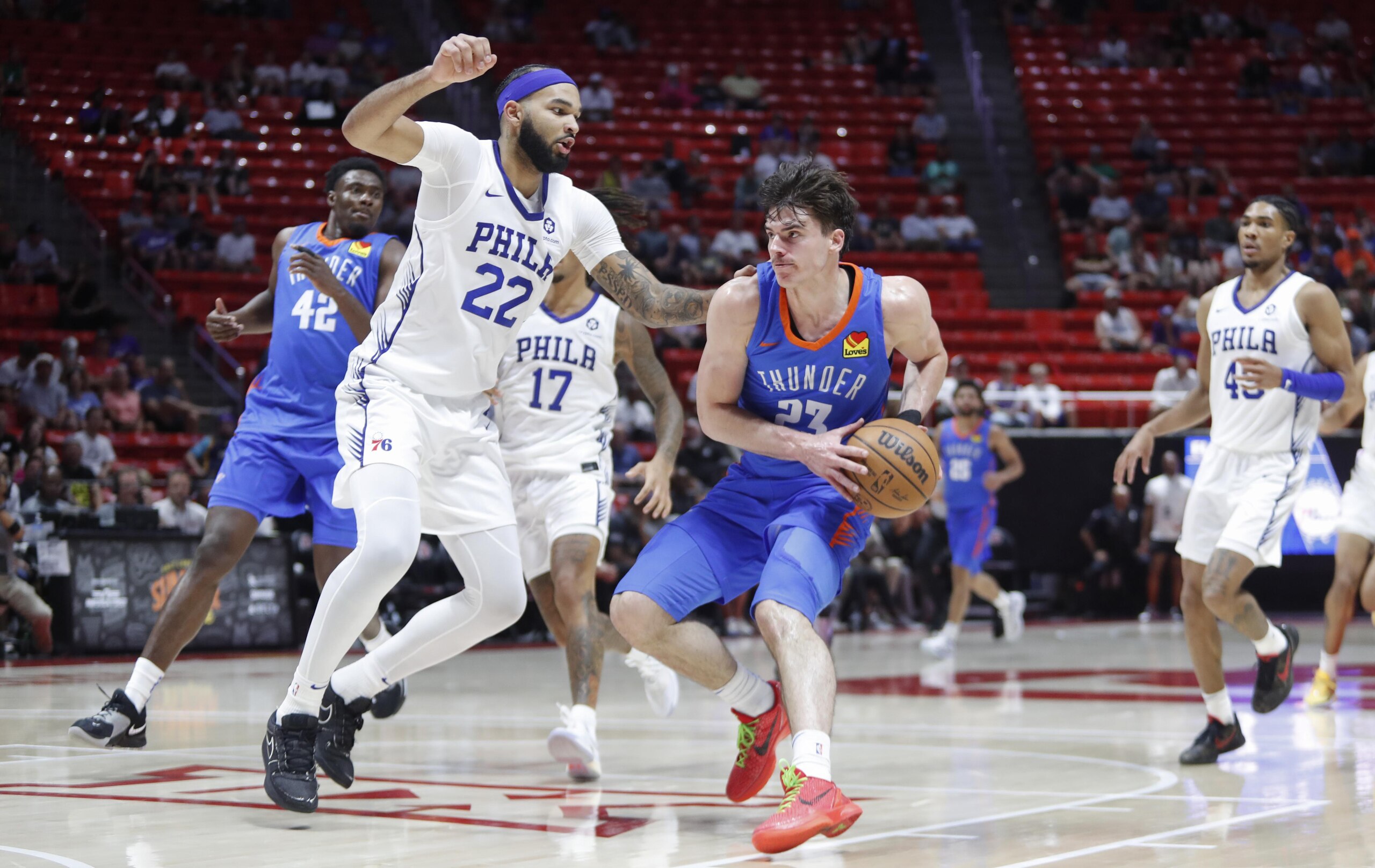 NBA Salt Lake City Summer League -  Oklahoma City Thunder v Philadelphia 76ers
