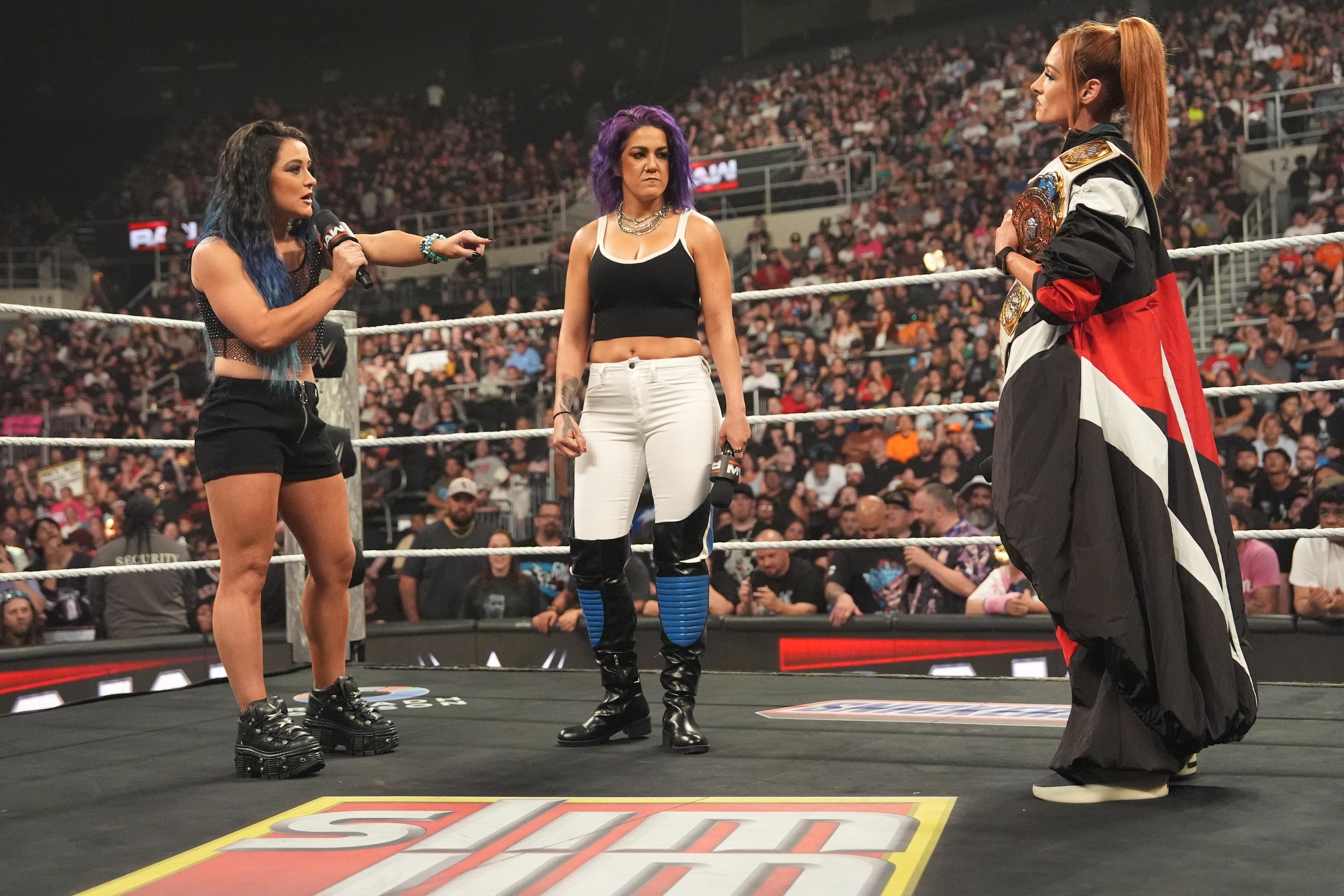 Becky Lynch Beats Bayley, Lyra Valkyria to Retain WWE Women's IC Title at Evolution 2