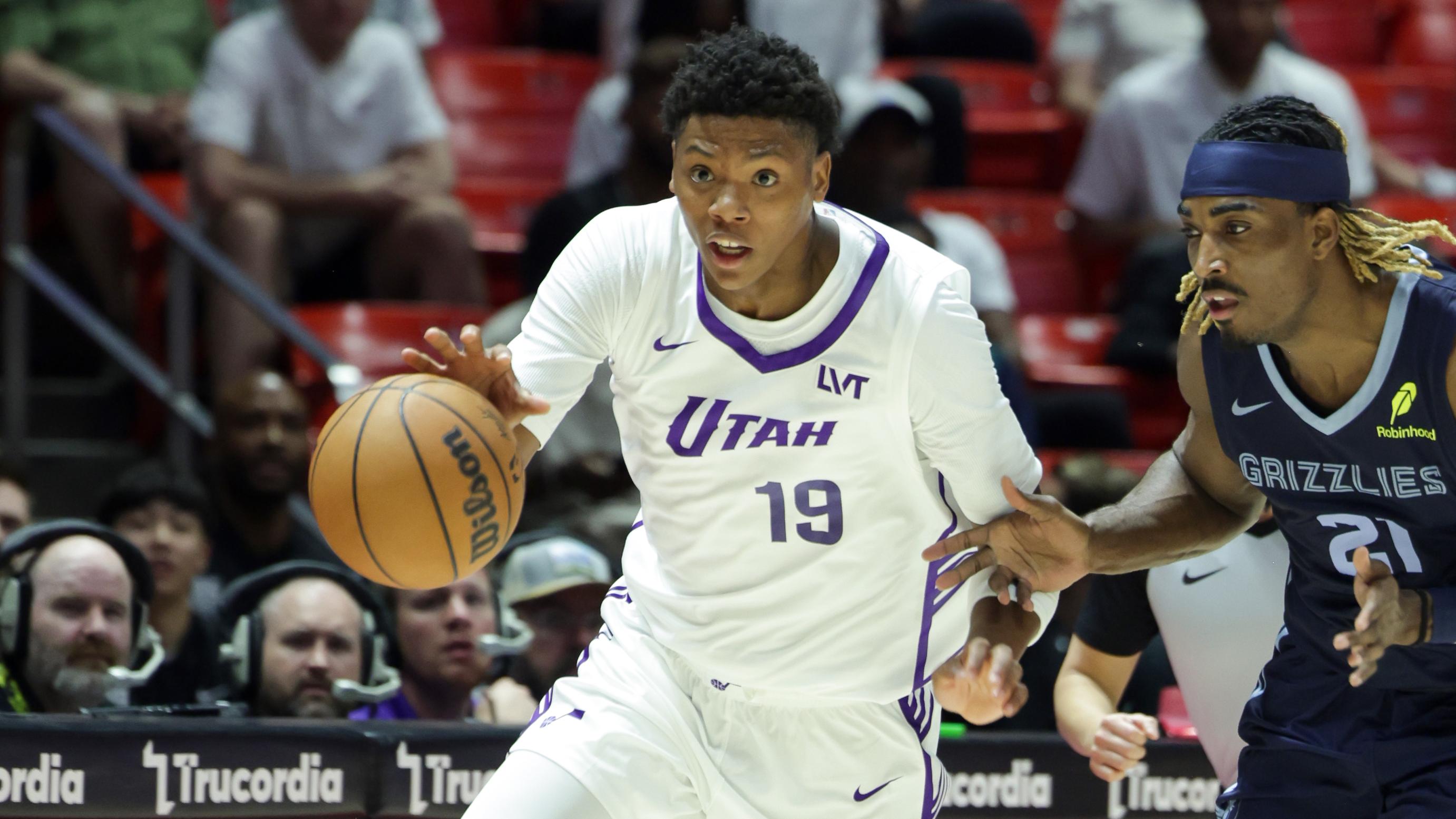 2025 NBA Salt Lake City Summer League - Memphis Grizzlies v Utah Jazz