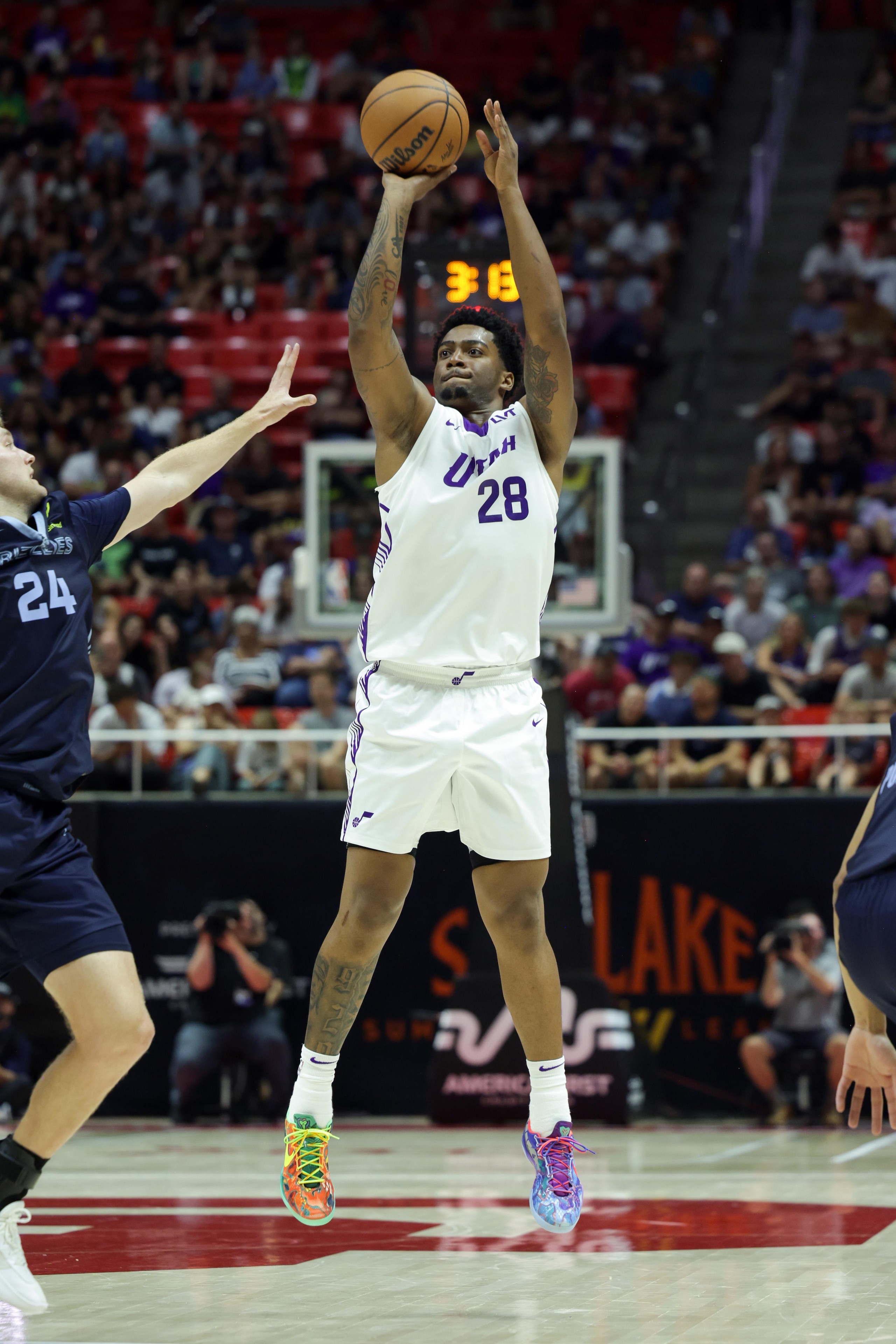 2025 NBA Salt Lake City Summer League - Memphis Grizzlies v Utah Jazz 2025 NBA Salt Lake City Summer League - Memphis Grizzlies v Utah Jazz