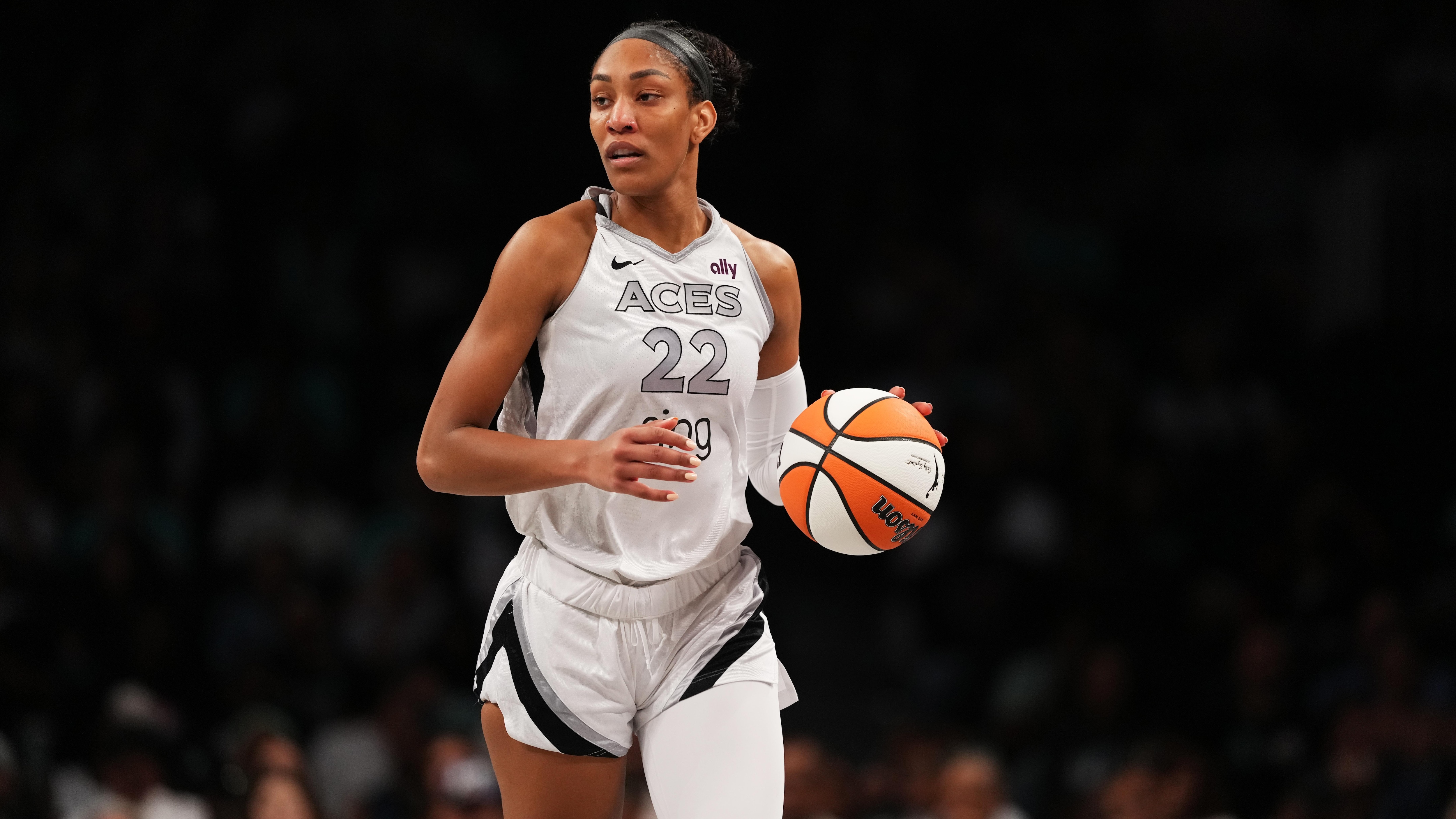 A'ja Wilson Out for Aces vs. Mystics with Wrist Injury