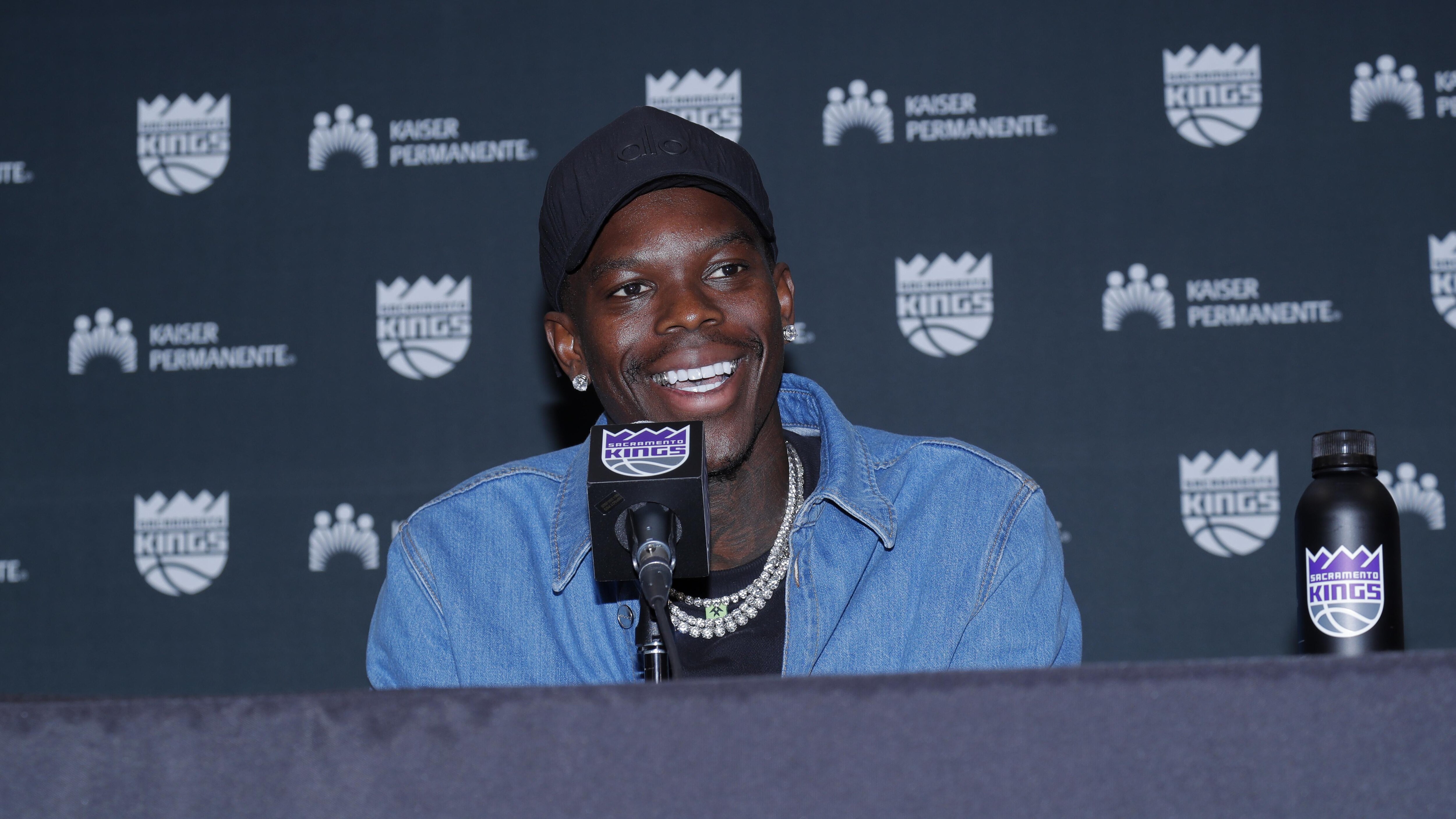 Sacramento Kings Introduce Dennis Schroder Press Conference
