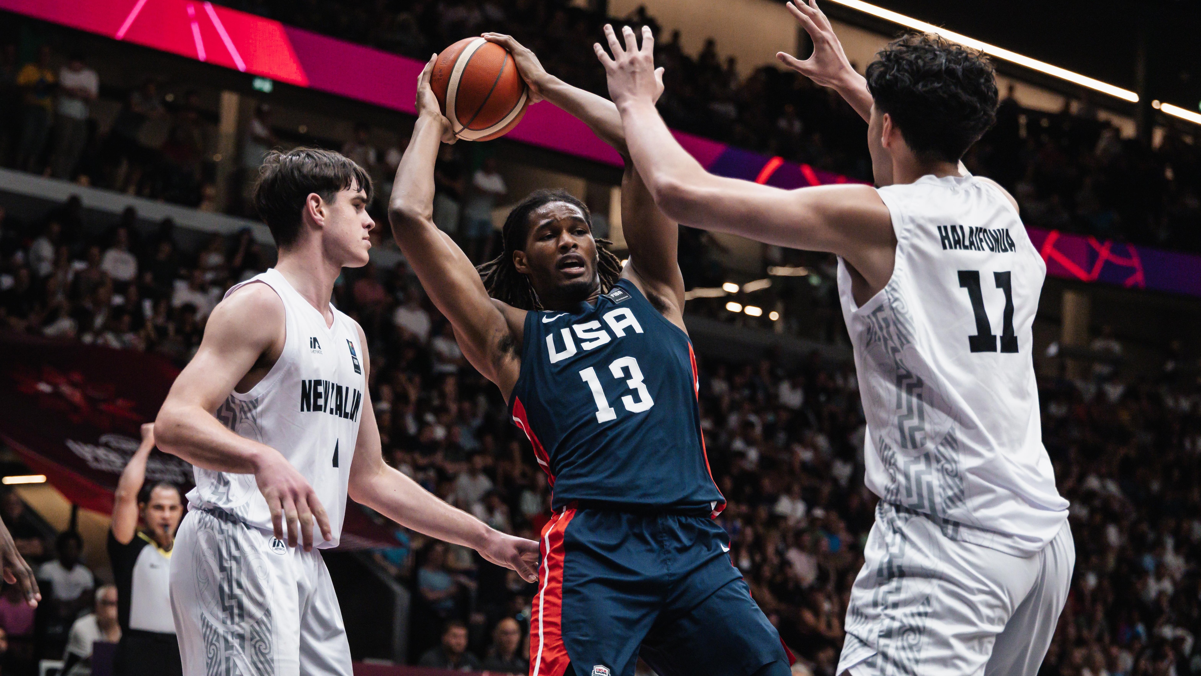 New Zealand v USA: Semi-final - FIBA U19 Basketball World Cup 2025