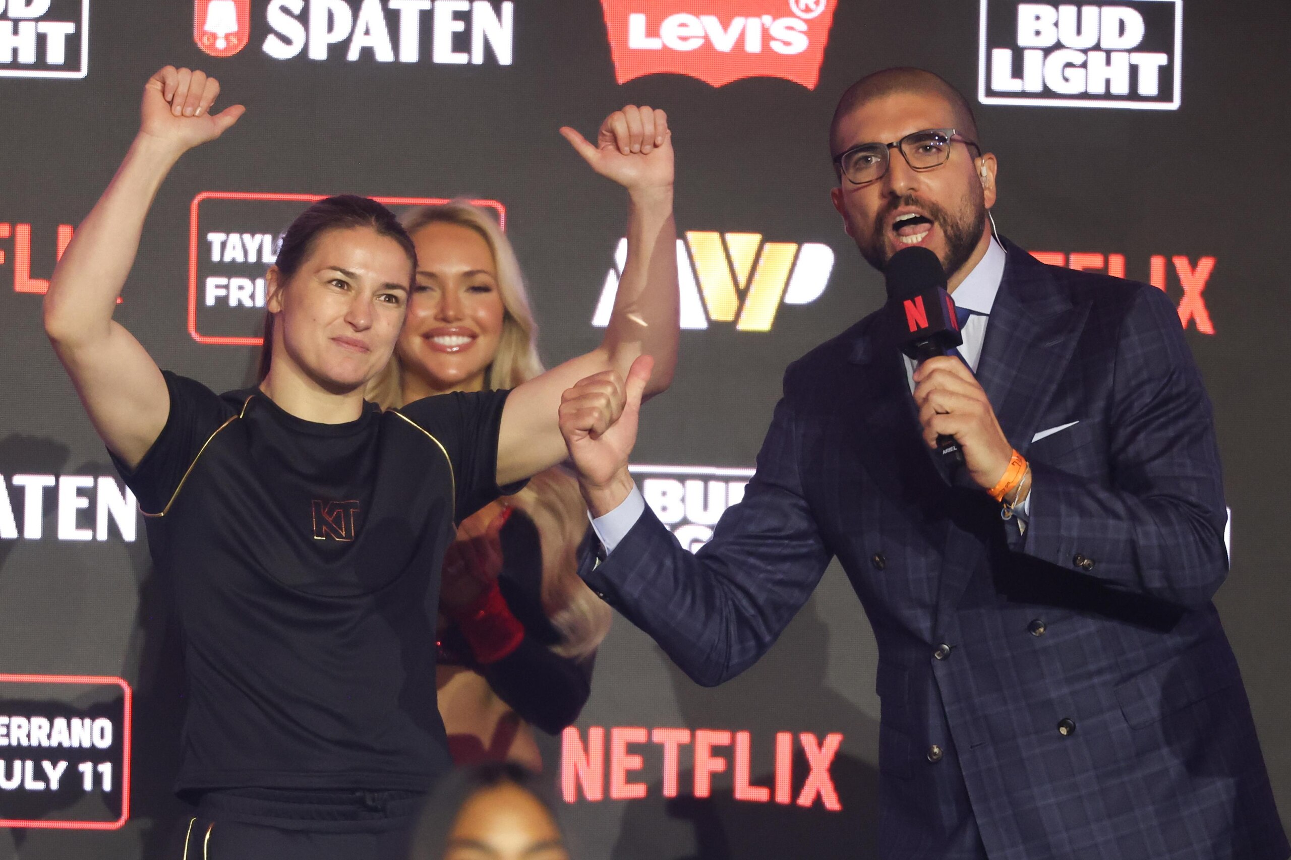 Taylor v Serrano 3 - Public Weigh-in
