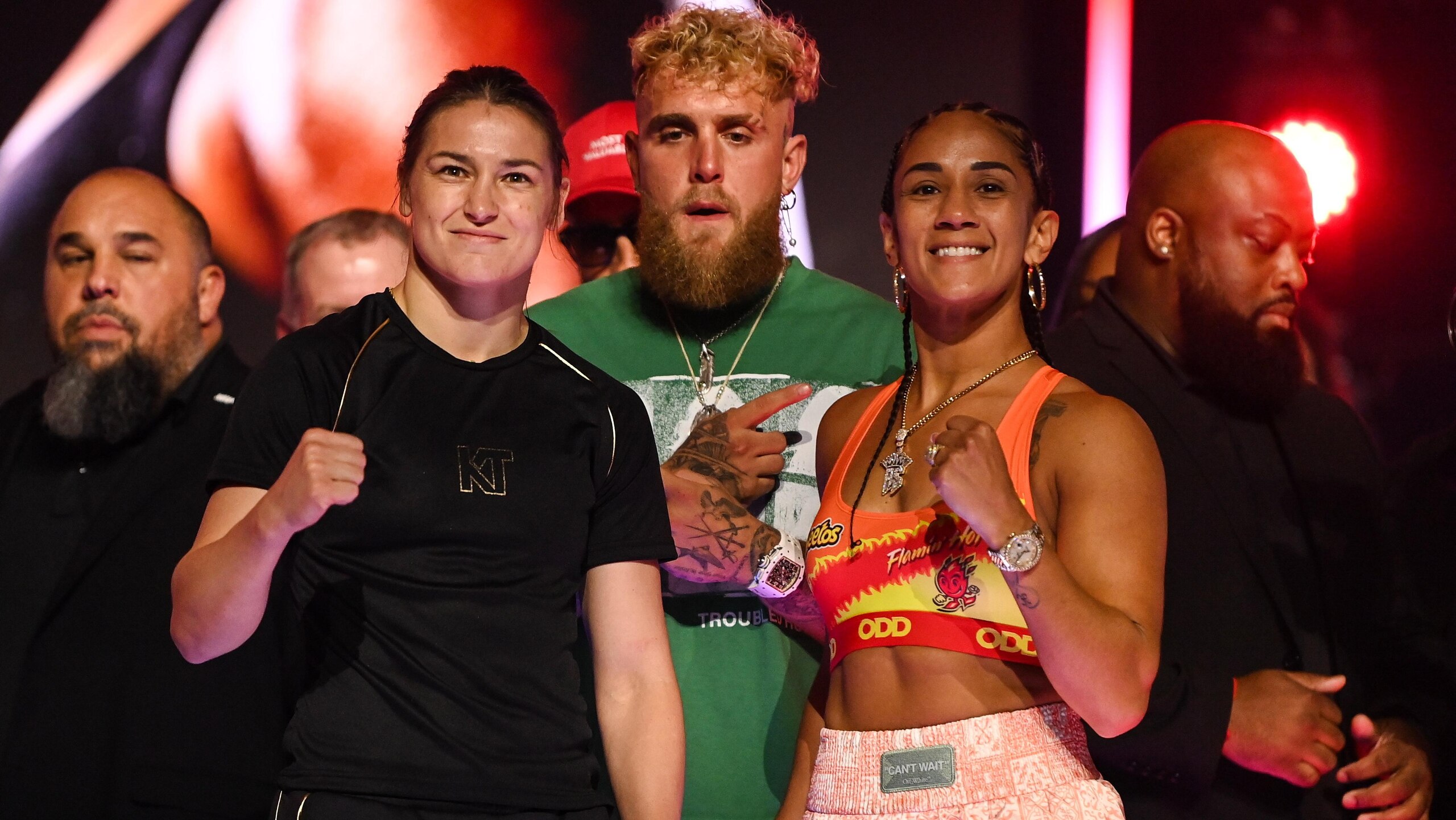 Taylor v Serrano 3 - Weigh-In