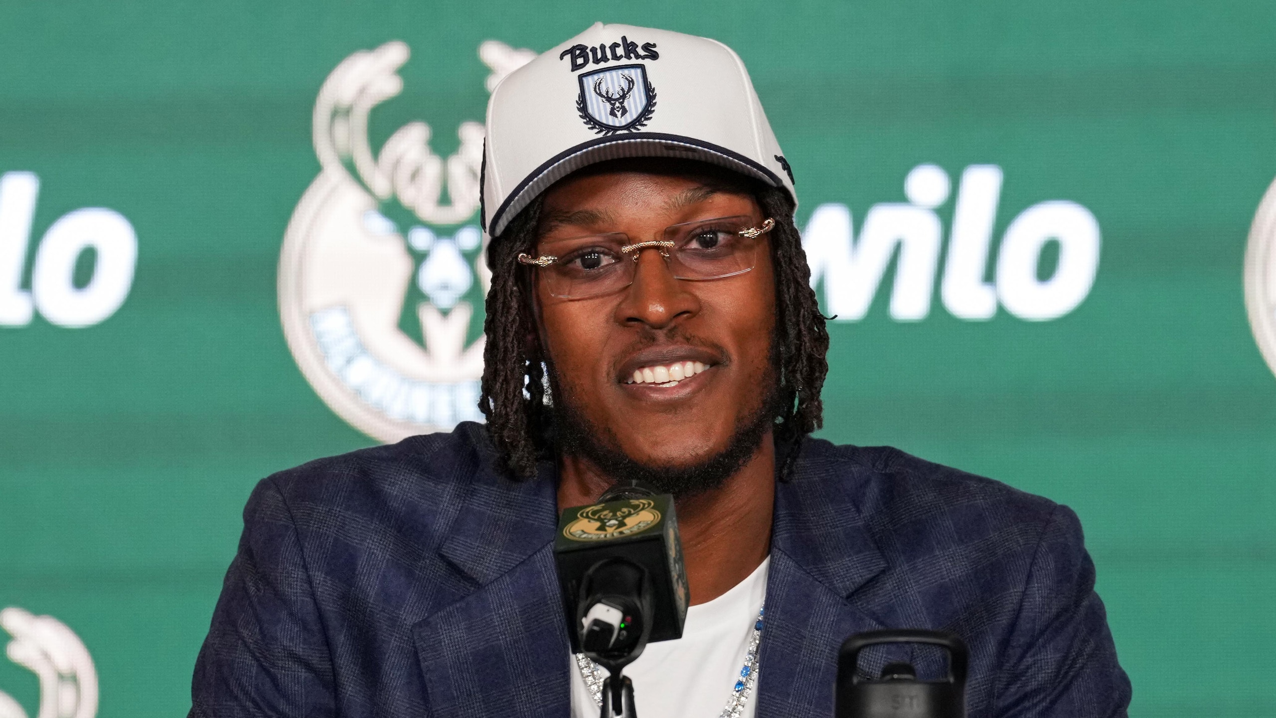 2025 NBA Summer League - Milwaukee Bucks Introduce Myles Turner
