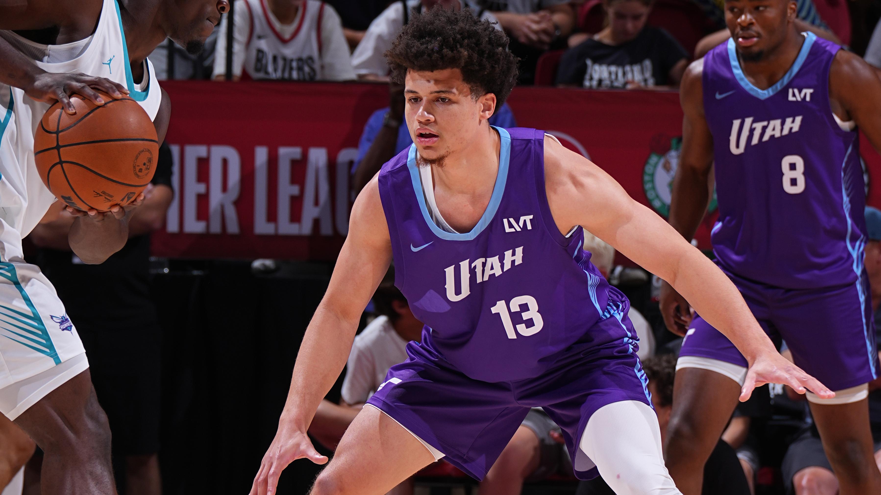 2025 NBA Summer League - Utah Jazz v Charlotte Hornets
