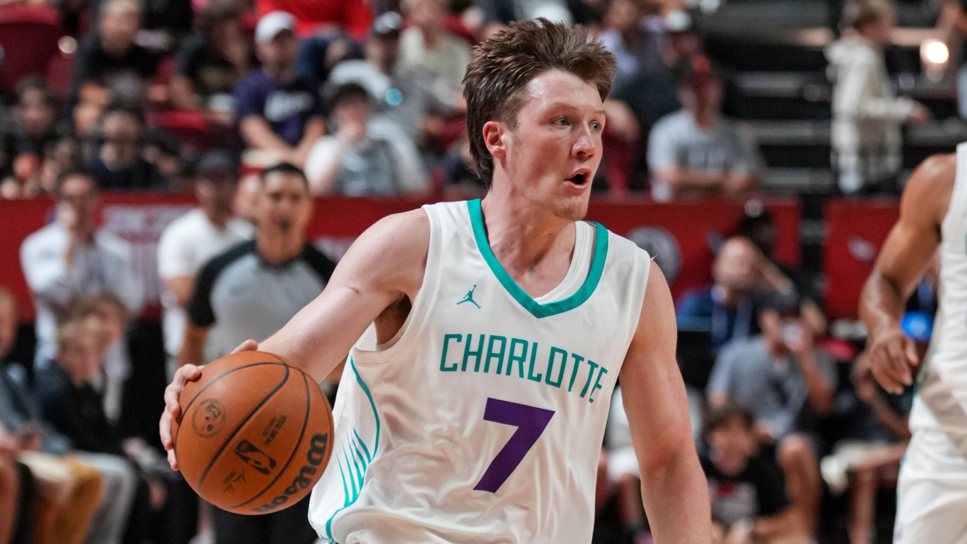 2025 NBA Summer League - Utah Jazz v Charlotte Hornets