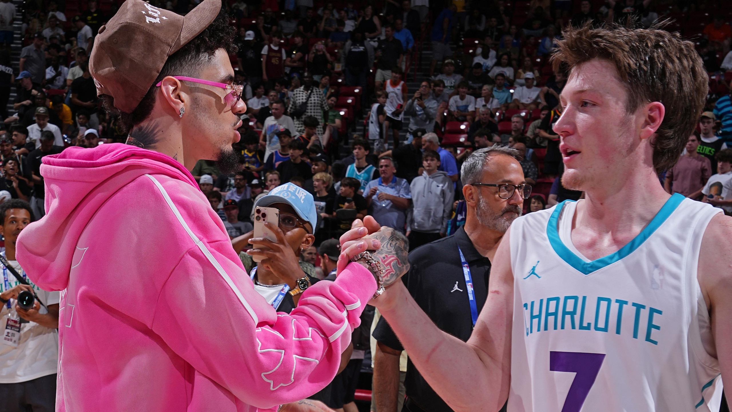 2025 NBA Summer League - Utah Jazz v Charlotte Hornets 2025 NBA Summer League - Utah Jazz v Charlotte Hornets