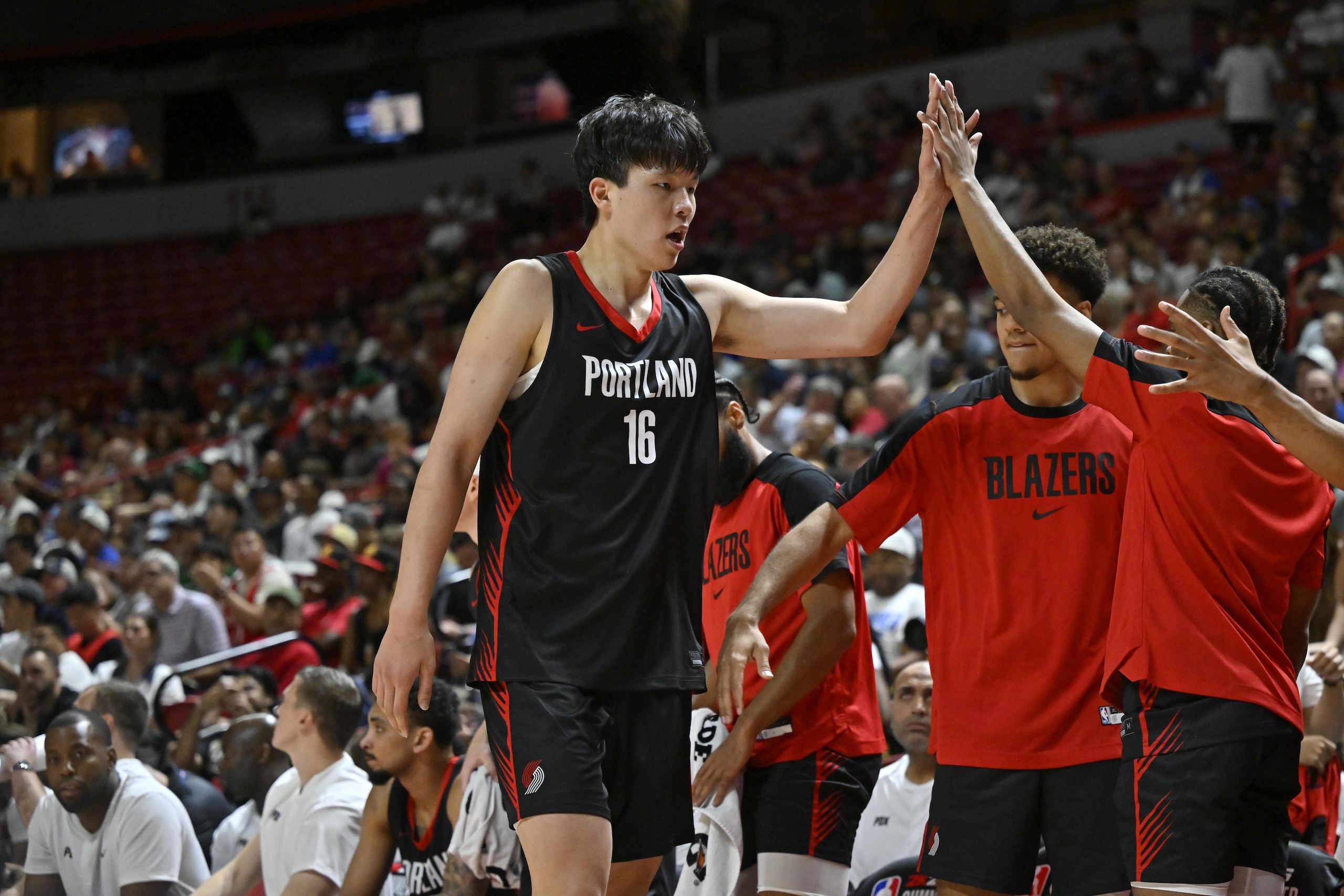 2025 NBA Summer League - Portland Trail Blazers v Golden State Warriors