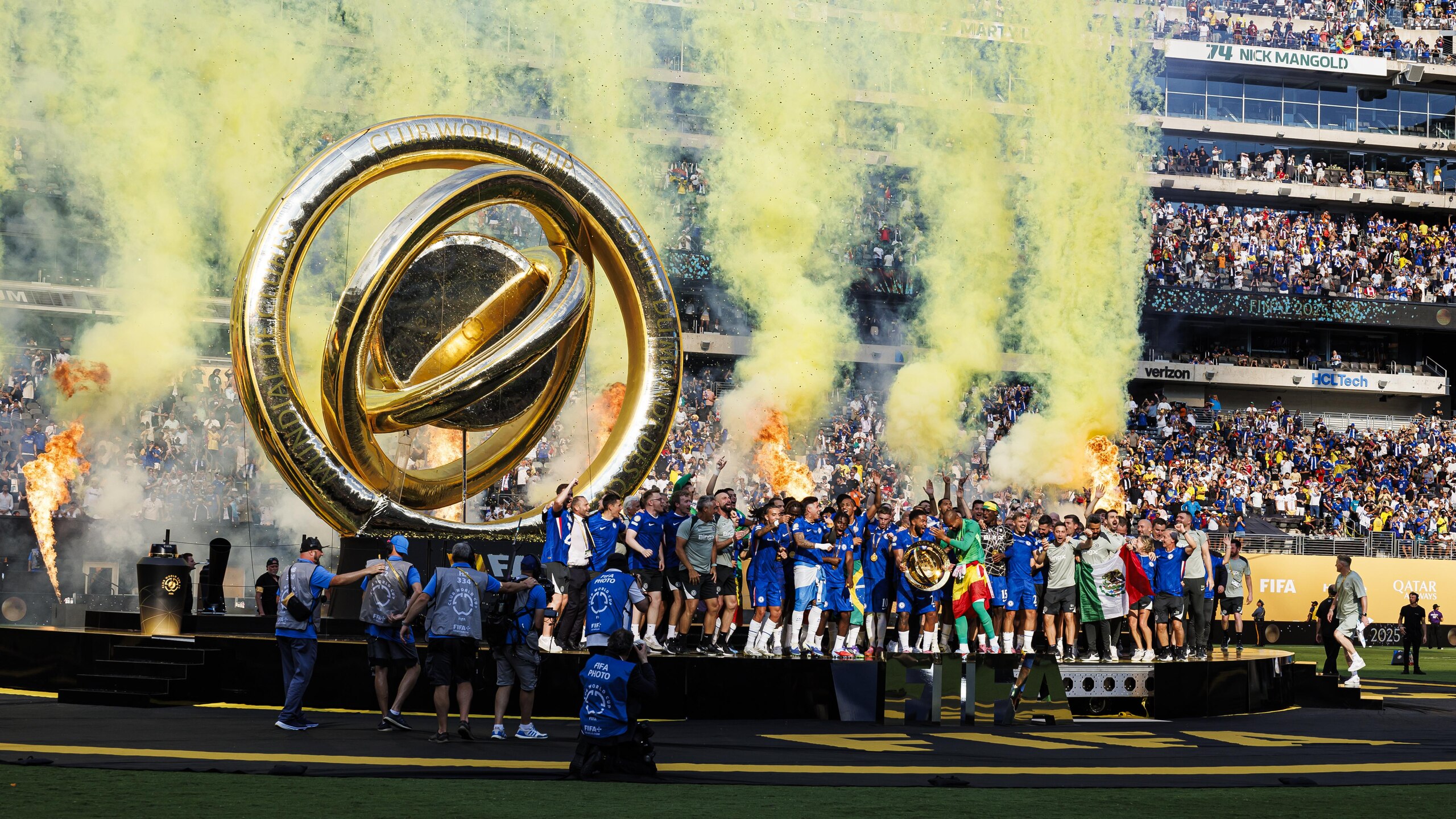 Chelsea FC v Paris Saint-Germain: Final - FIFA Club World Cup 2025 Chelsea FC v Paris Saint-Germain: Final - FIFA Club World Cup 2025