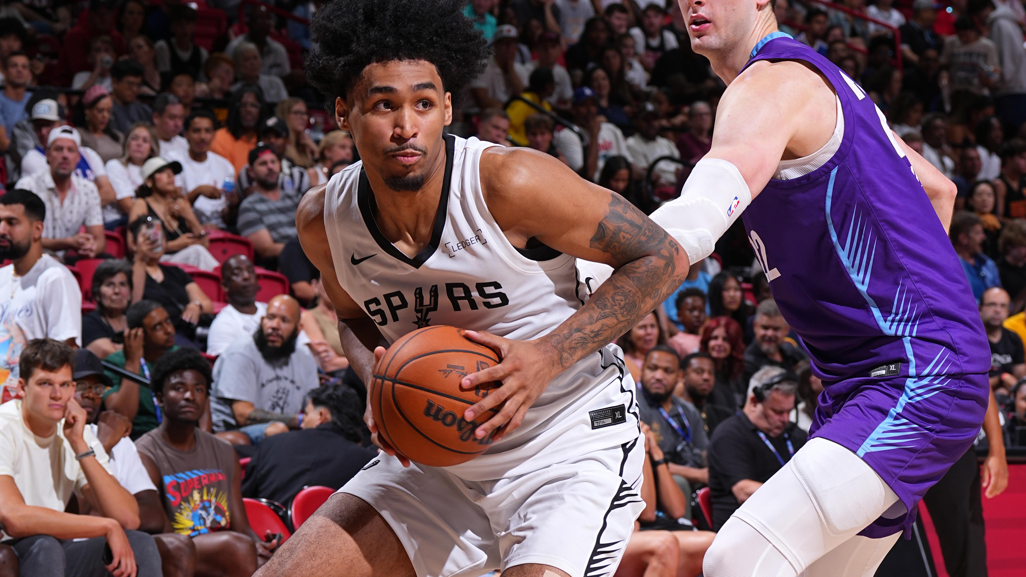 2025 NBA Summer League - Utah Jazz v San Antonio Spurs