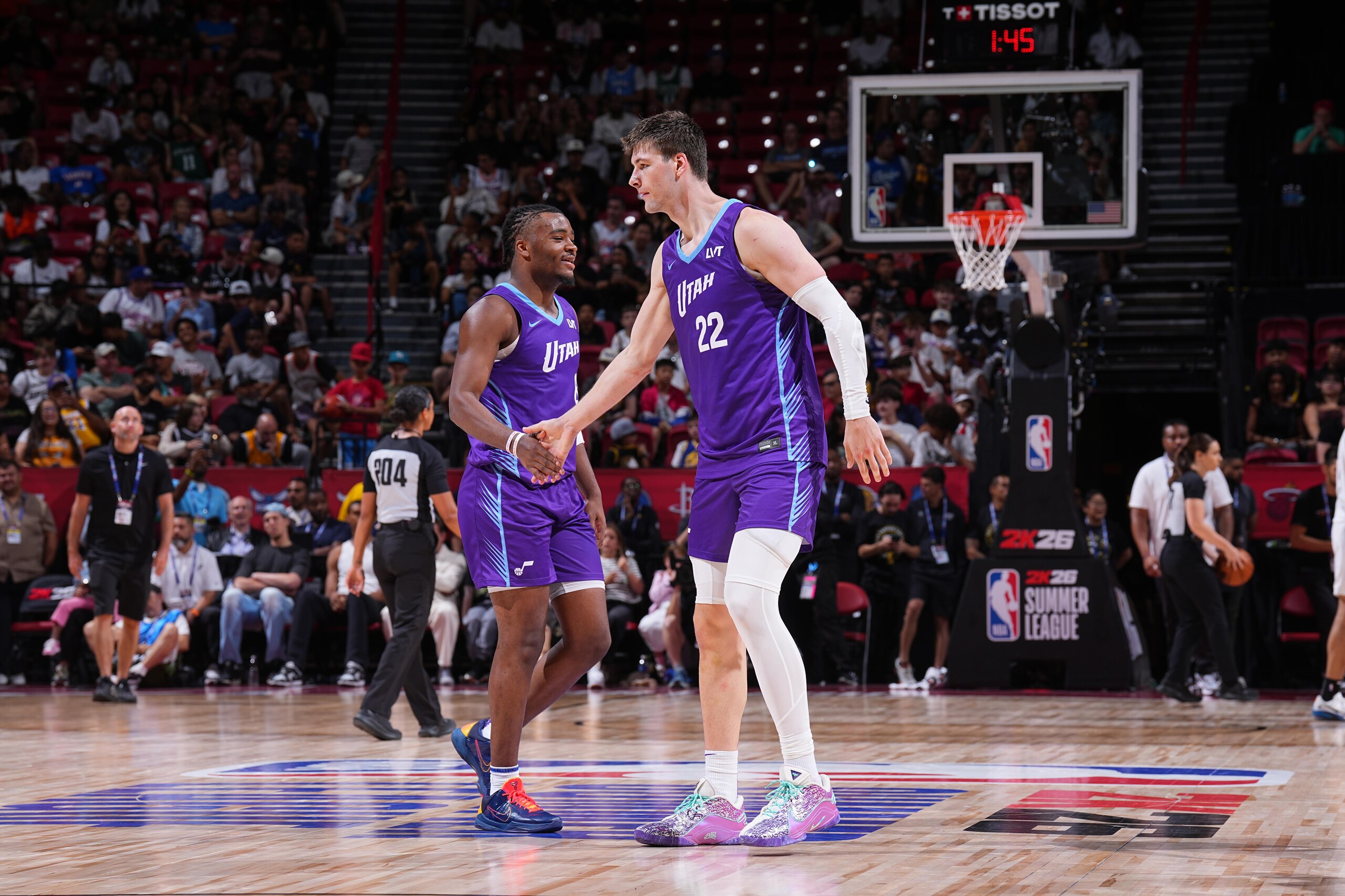 2025 NBA Summer League - Utah Jazz v San Antonio Spurs