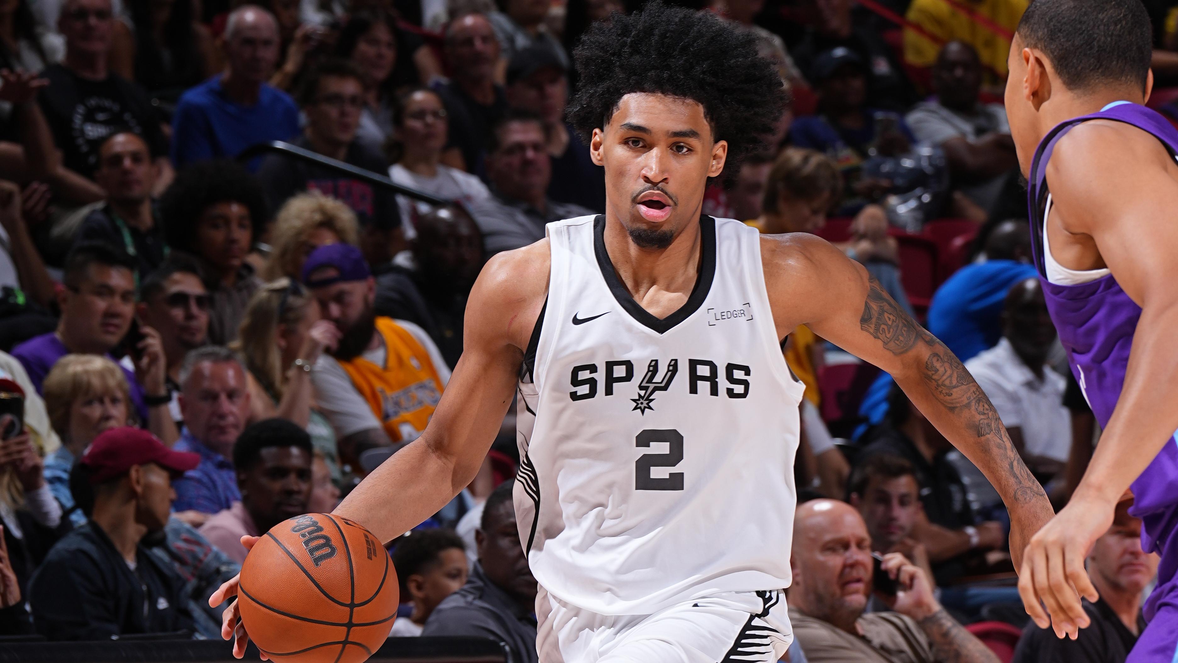 2025 NBA Summer League - Utah Jazz v San Antonio Spurs