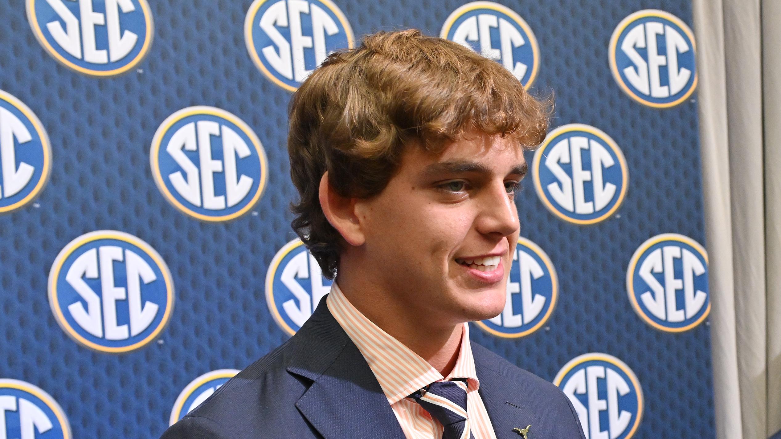 Arch Manning Predicted to Skip 2026 NFL Draft, Stay at Texas by Browns’ Jimmy Haslam