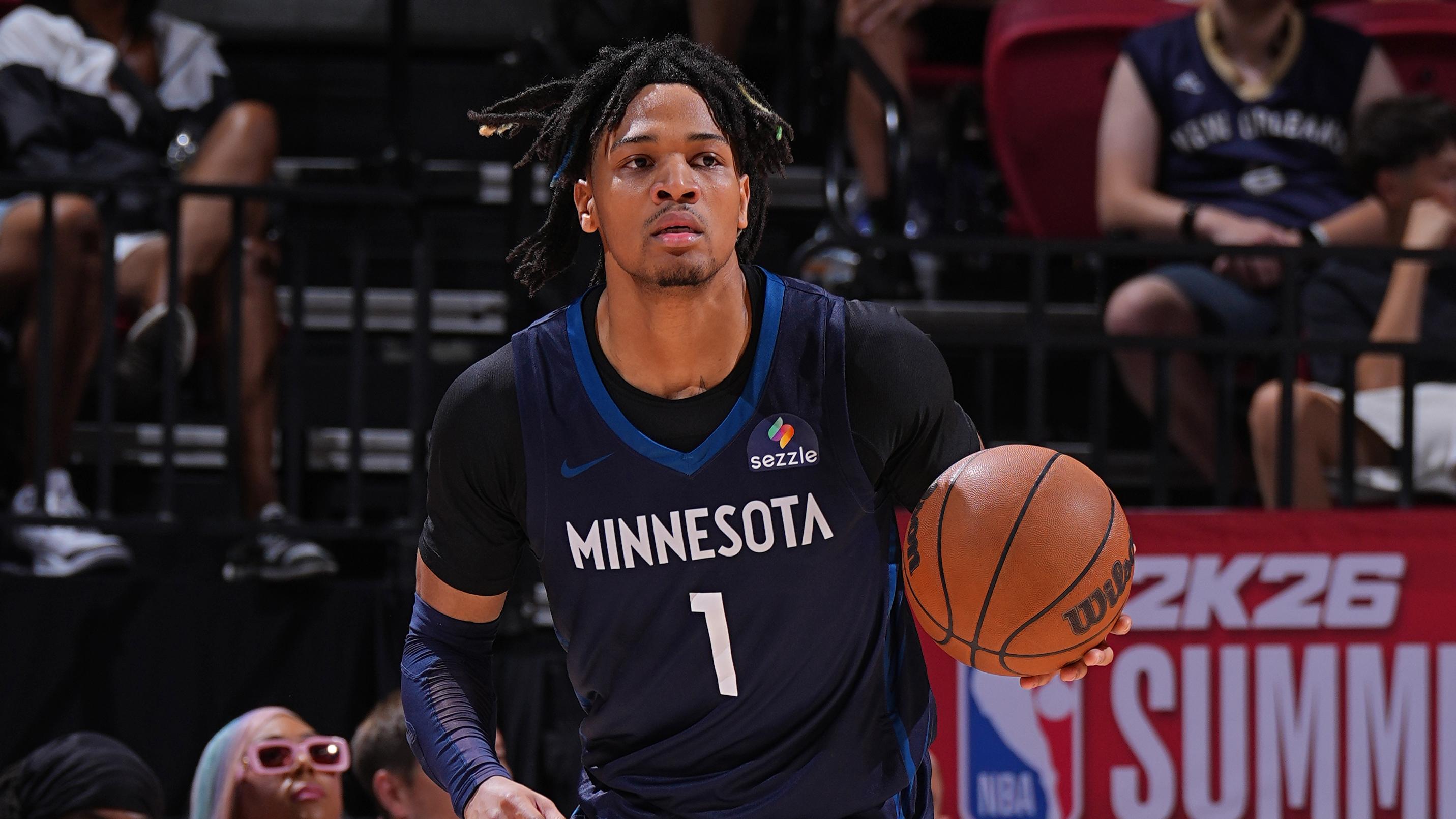 2025 NBA Summer League - Minnesota Timberwolves v Detroit Pistons